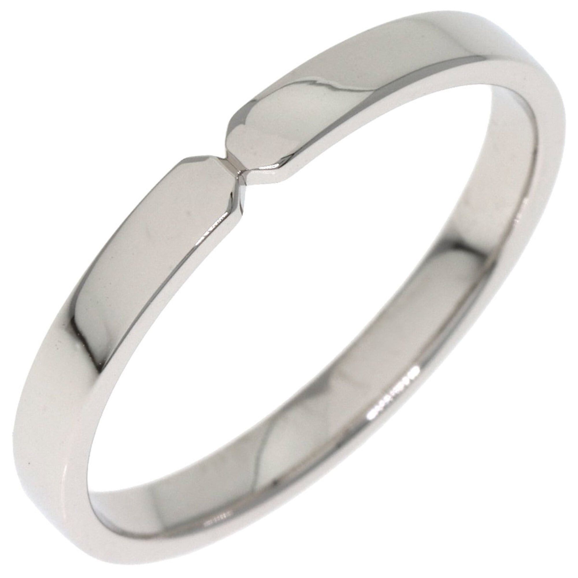 Hermes Hermes Everkelly #57 Ring, Platinum PT950, Men's HERMES Size ONE SIZE - 2 Thumbnail