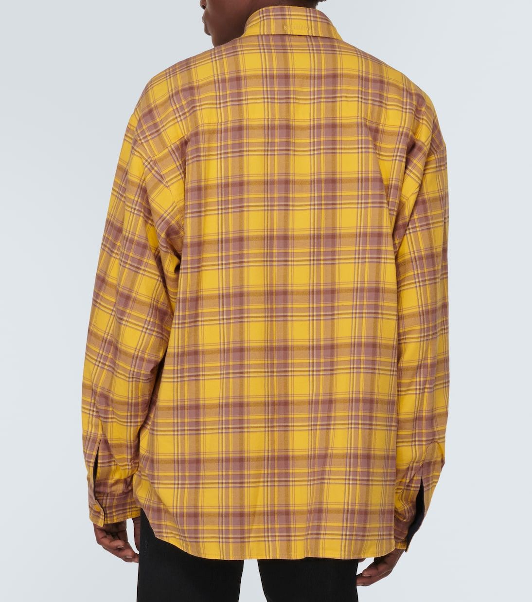 Balenciaga Reversible checked cotton shirt Size US L / EU 52-54 / 3 - 4 Thumbnail