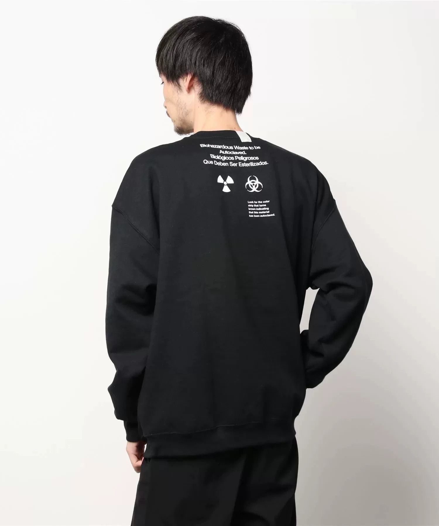 N.Hoolywood N.HOOLYWOOD Crew Neck Sweatshirt Size US S / EU 44-46 / 1 - 6 Thumbnail