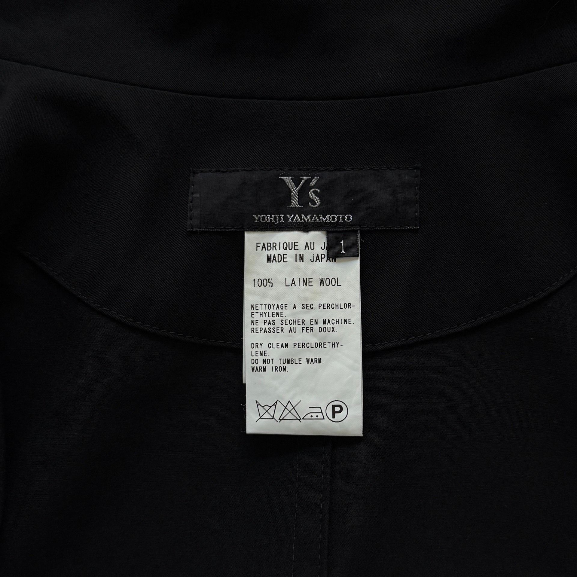 Yohji Yamamoto Yohji Yamamoto Y's 05SS Stand Collar Jacket Size S / US 4 / IT 40 - 5 Thumbnail