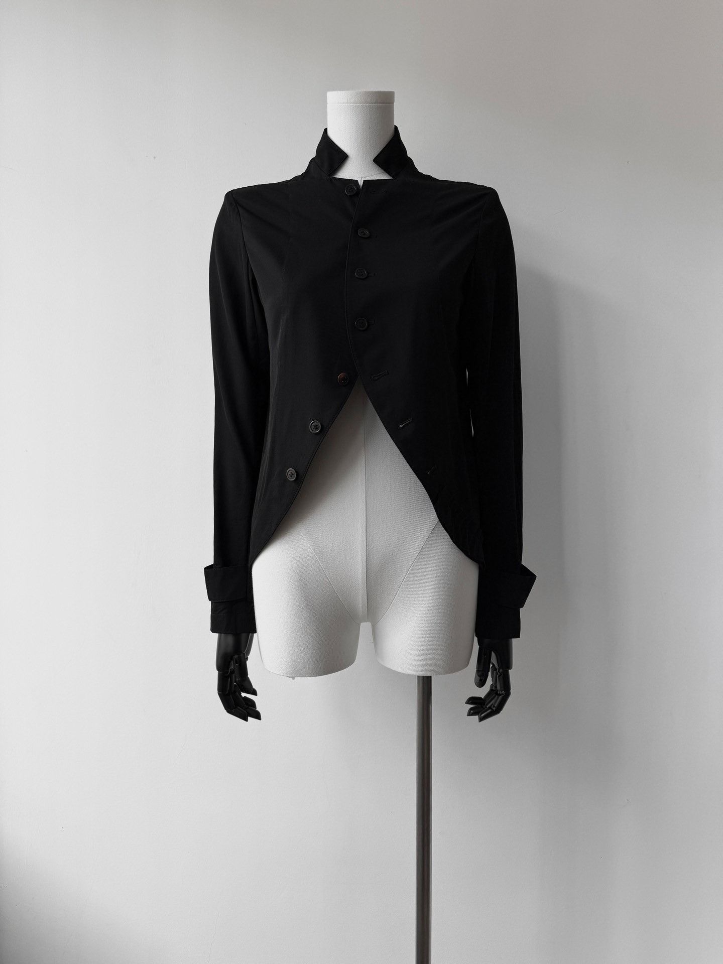 Yohji Yamamoto Yohji Yamamoto Y's 05SS Stand Collar Jacket Size S / US 4 / IT 40 - 2 Thumbnail