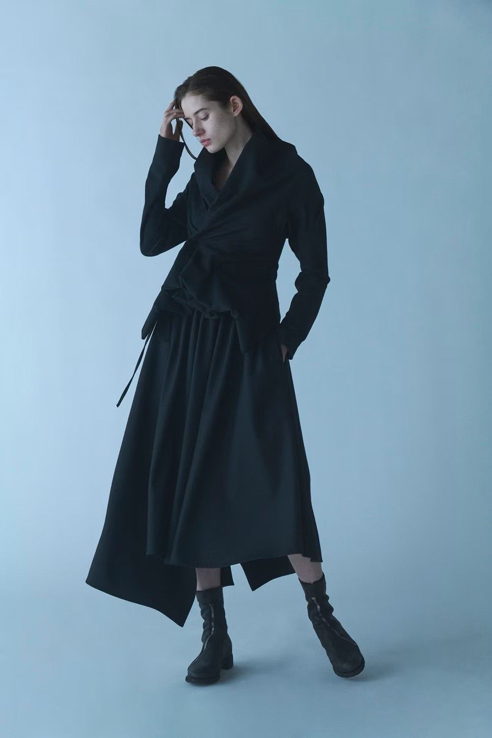 Yohji Yamamoto Yohji Yamamoto 24AW Asymmetric Wool Jacket Size US M / EU 48-50 / 2 - 6 Thumbnail