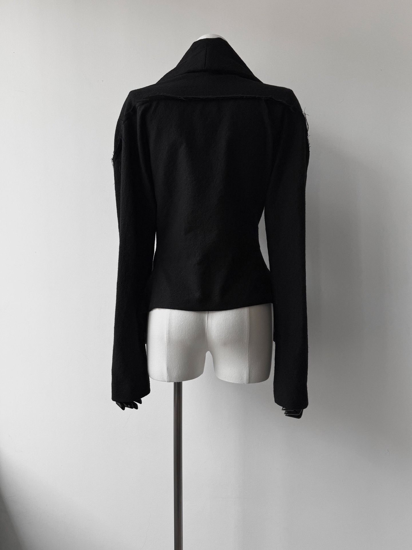 Yohji Yamamoto Yohji Yamamoto 24AW Asymmetric Wool Jacket Size US M / EU 48-50 / 2 - 5 Thumbnail