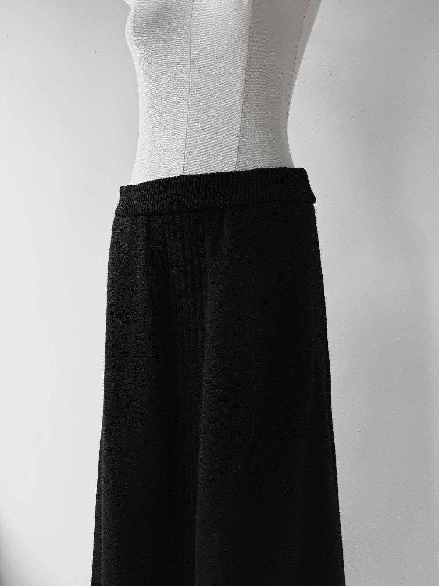 Yohji Yamamoto Yohji Yamamoto Y's 24AW Asymmetric Maxi Skirt Size 22" - 2 Thumbnail