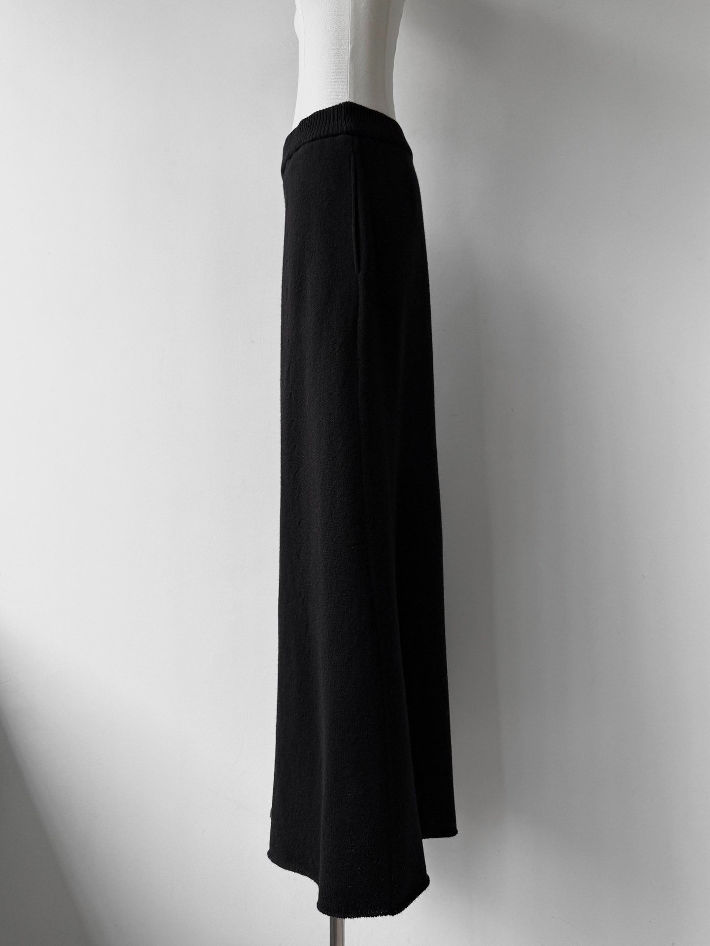 Yohji Yamamoto Yohji Yamamoto Y's 24AW Asymmetric Maxi Skirt Size 22" - 4 Thumbnail