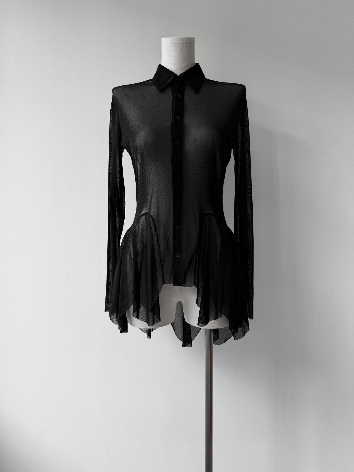 Jean Paul Gaultier Jean Paul Gaultier Tulle Ballet Blouse Size S / US 4 / IT 40 - 3 Thumbnail