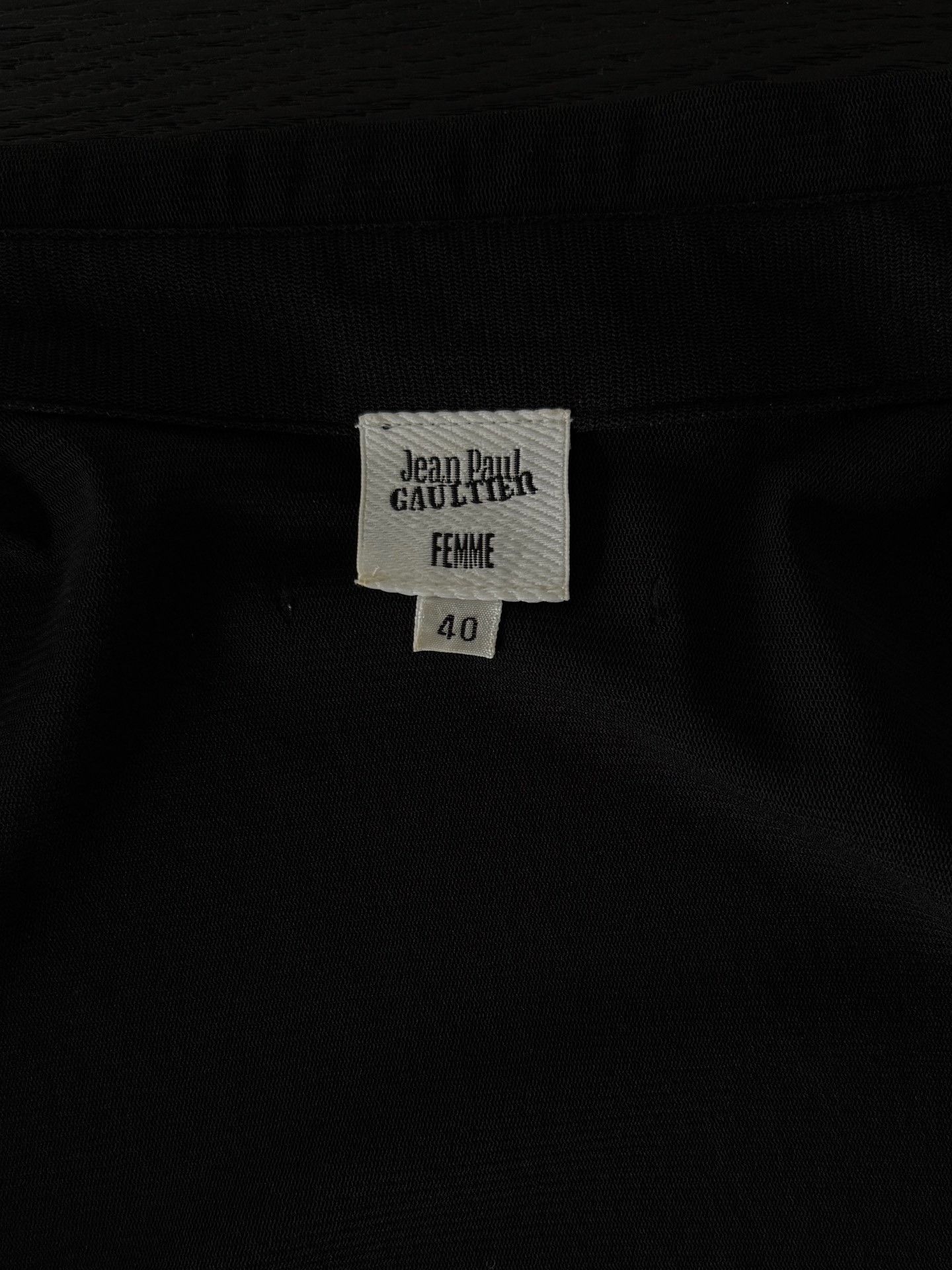 Jean Paul Gaultier Jean Paul Gaultier Tulle Ballet Blouse Size S / US 4 / IT 40 - 6 Thumbnail