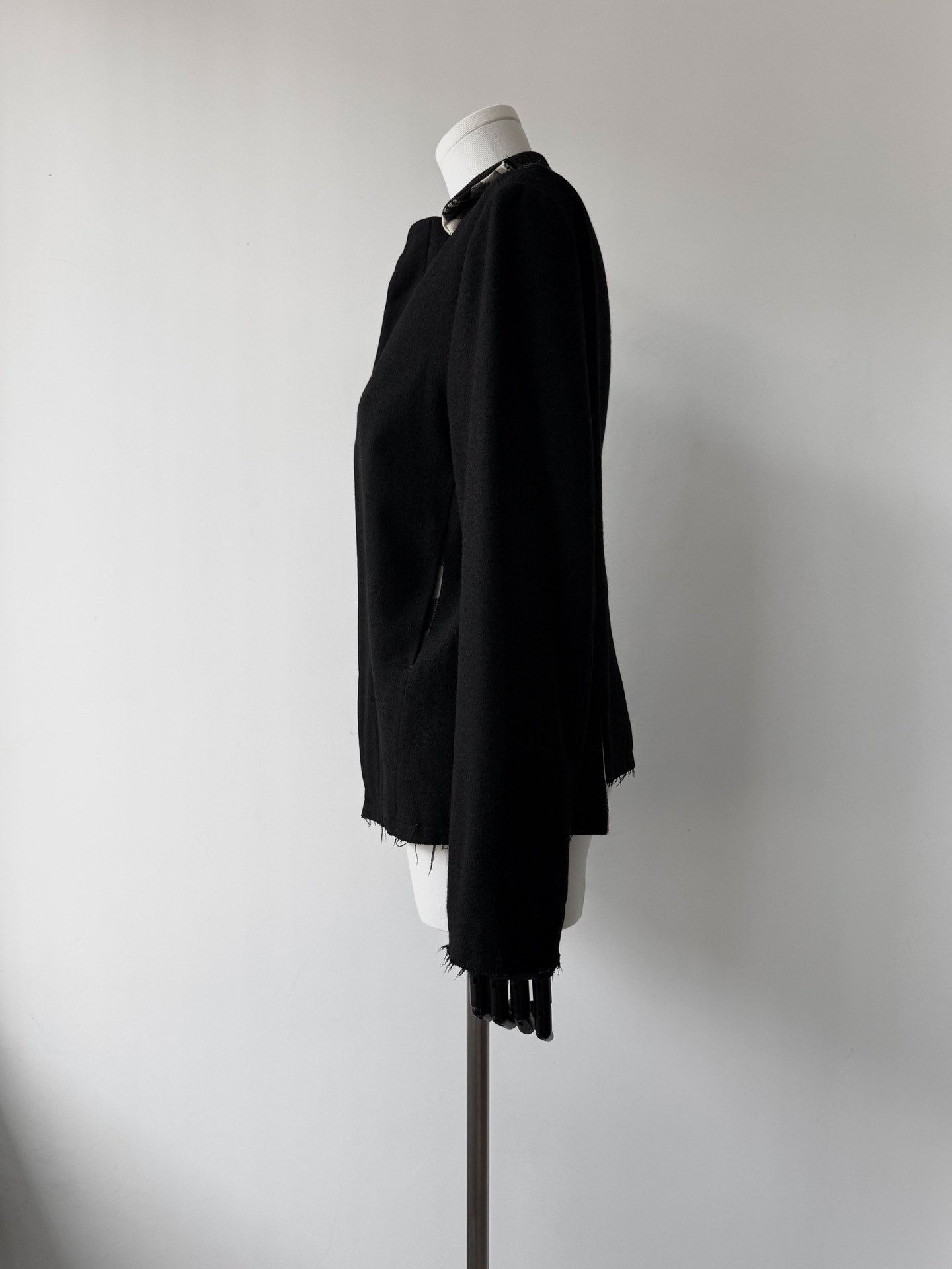 Yohji Yamamoto Yohji Yamamoto Noir 15AW Plaid Wool Jacket Size US M / EU 48-50 / 2 - 4 Thumbnail