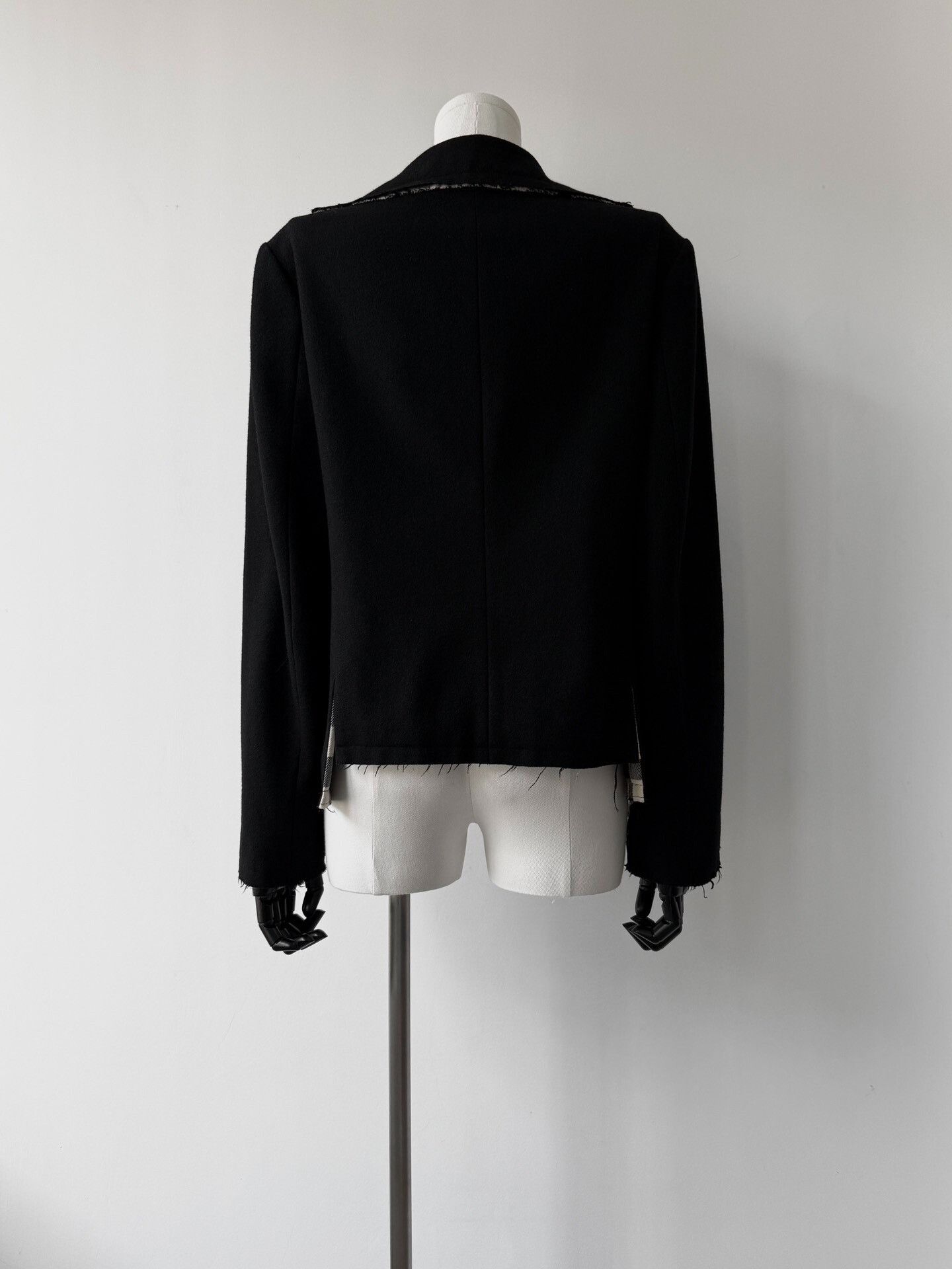 Yohji Yamamoto Yohji Yamamoto Noir 15AW Plaid Wool Jacket Size US M / EU 48-50 / 2 - 5 Thumbnail