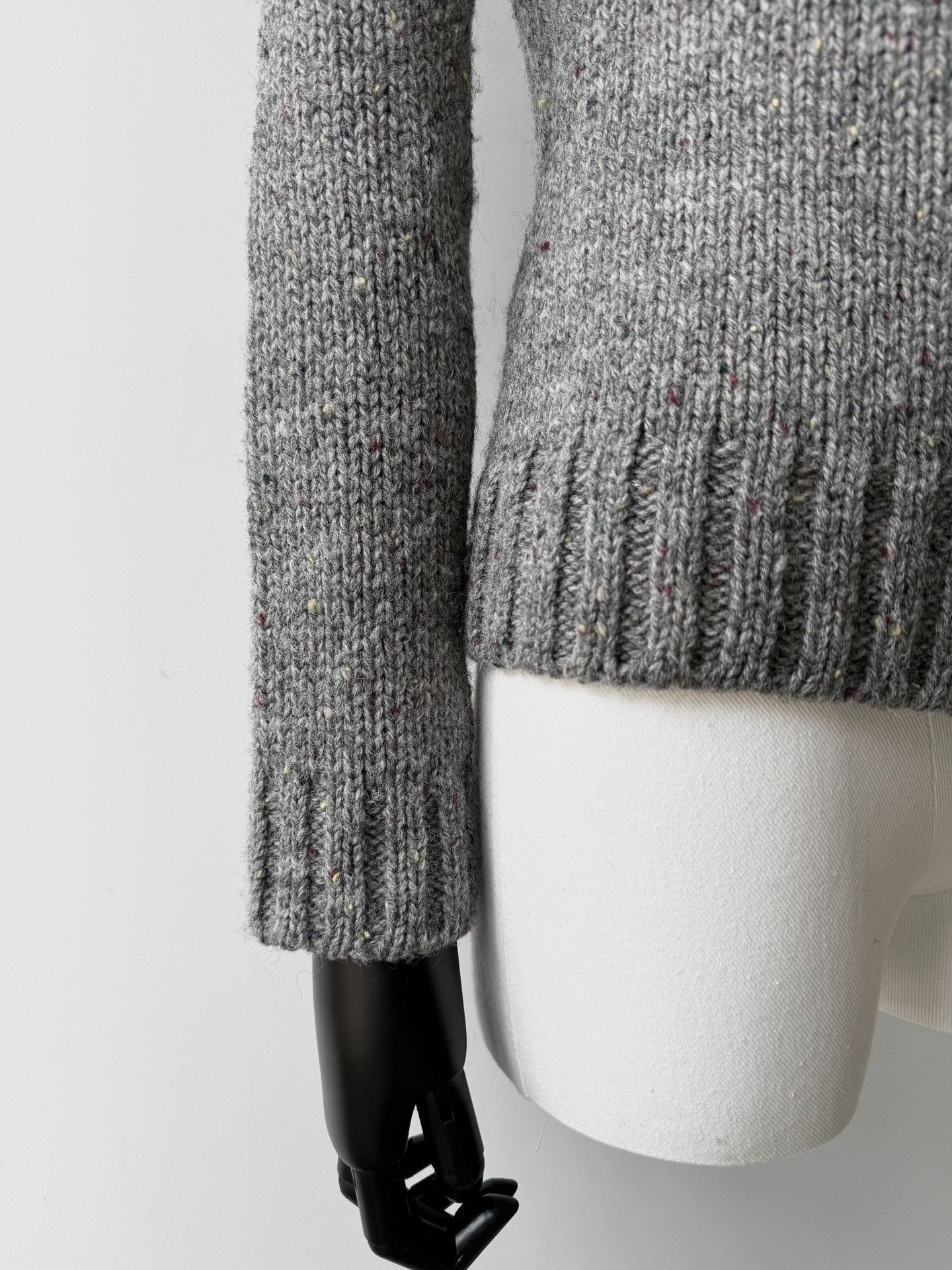 Yohji Yamamoto Yohji Yamamoto Y's 11AW Heathered Wool Cardigan Size M / US 6-8 / IT 42-44 - 4 Thumbnail