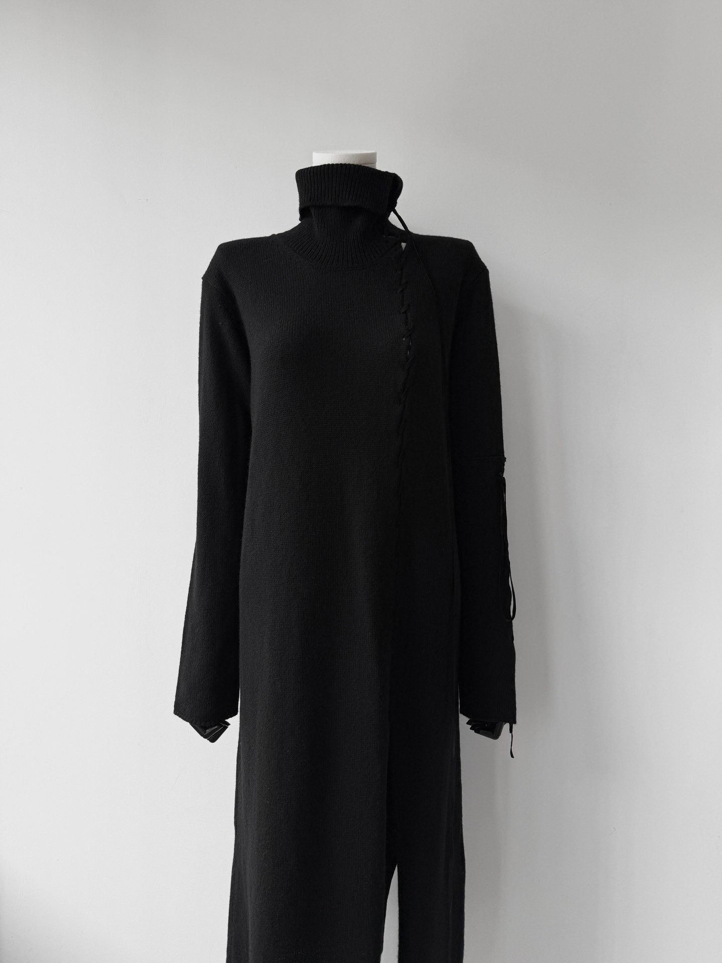 Yohji Yamamoto Yohji Yamamoto 18AW Leather Cord Sweater Size M / US 6-8 / IT 42-44 - 5 Thumbnail