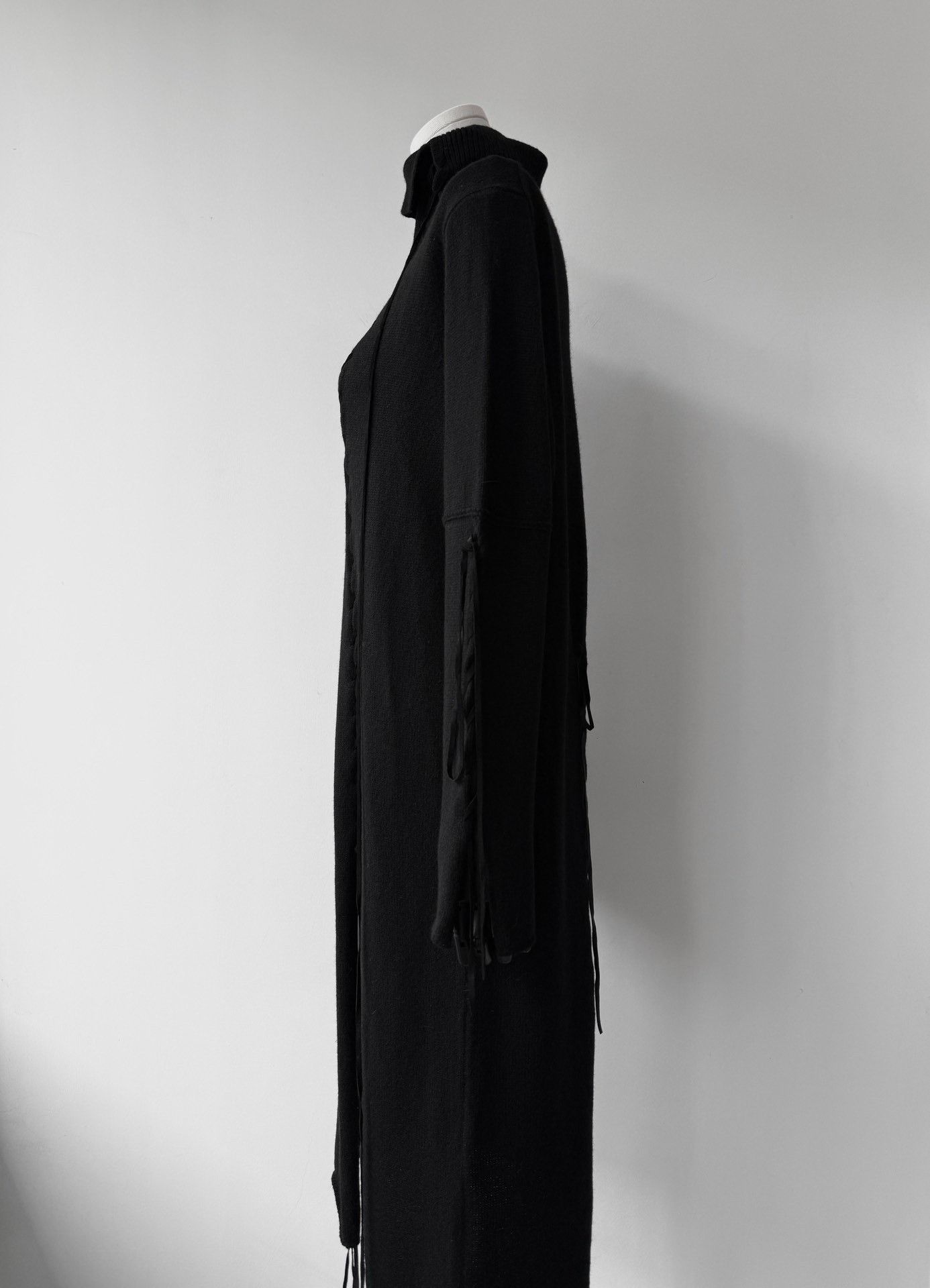 Yohji Yamamoto Yohji Yamamoto 18AW Leather Cord Sweater Size M / US 6-8 / IT 42-44 - 7 Thumbnail