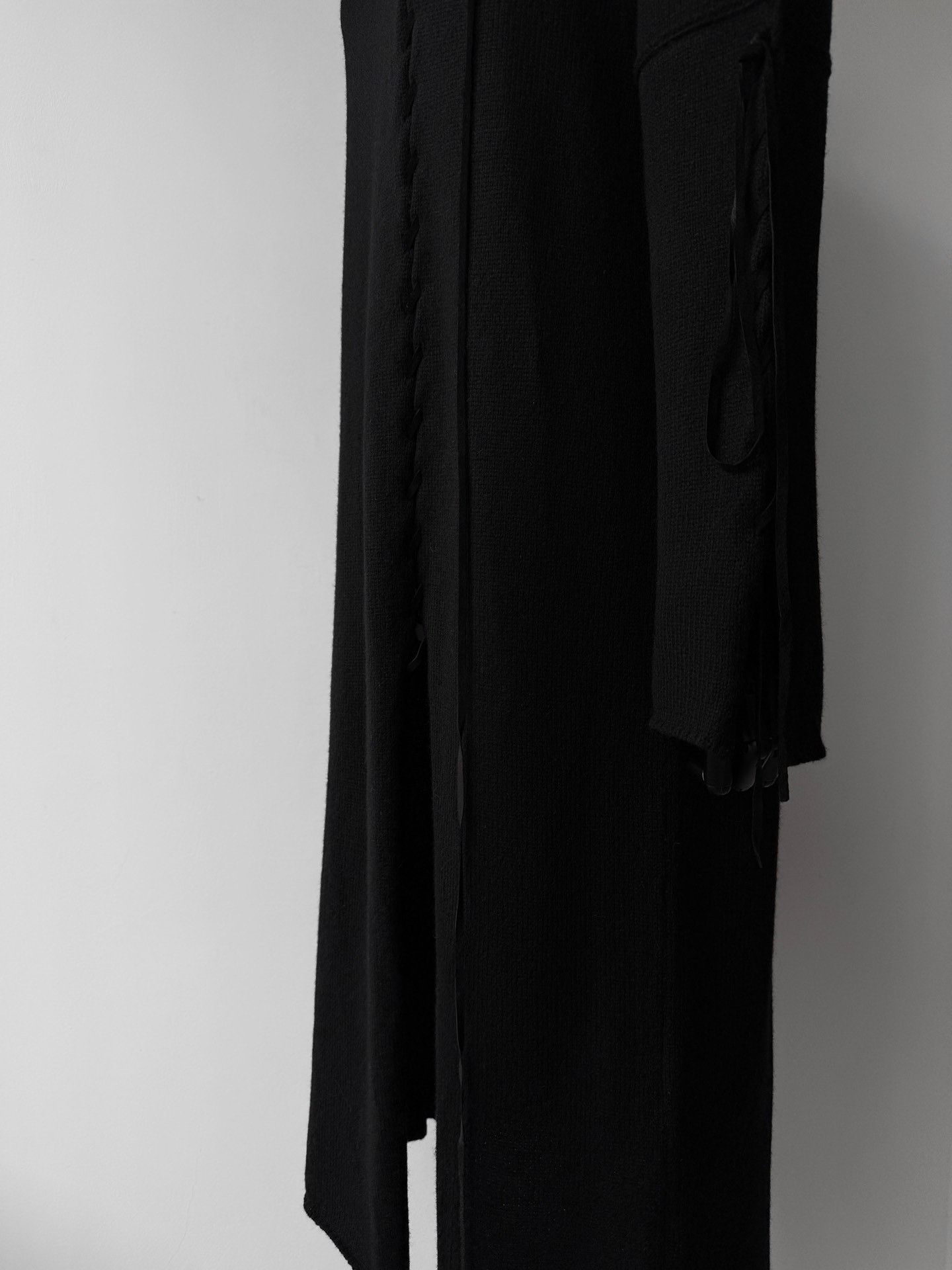 Yohji Yamamoto Yohji Yamamoto 18AW Leather Cord Sweater Size M / US 6-8 / IT 42-44 - 8 Thumbnail