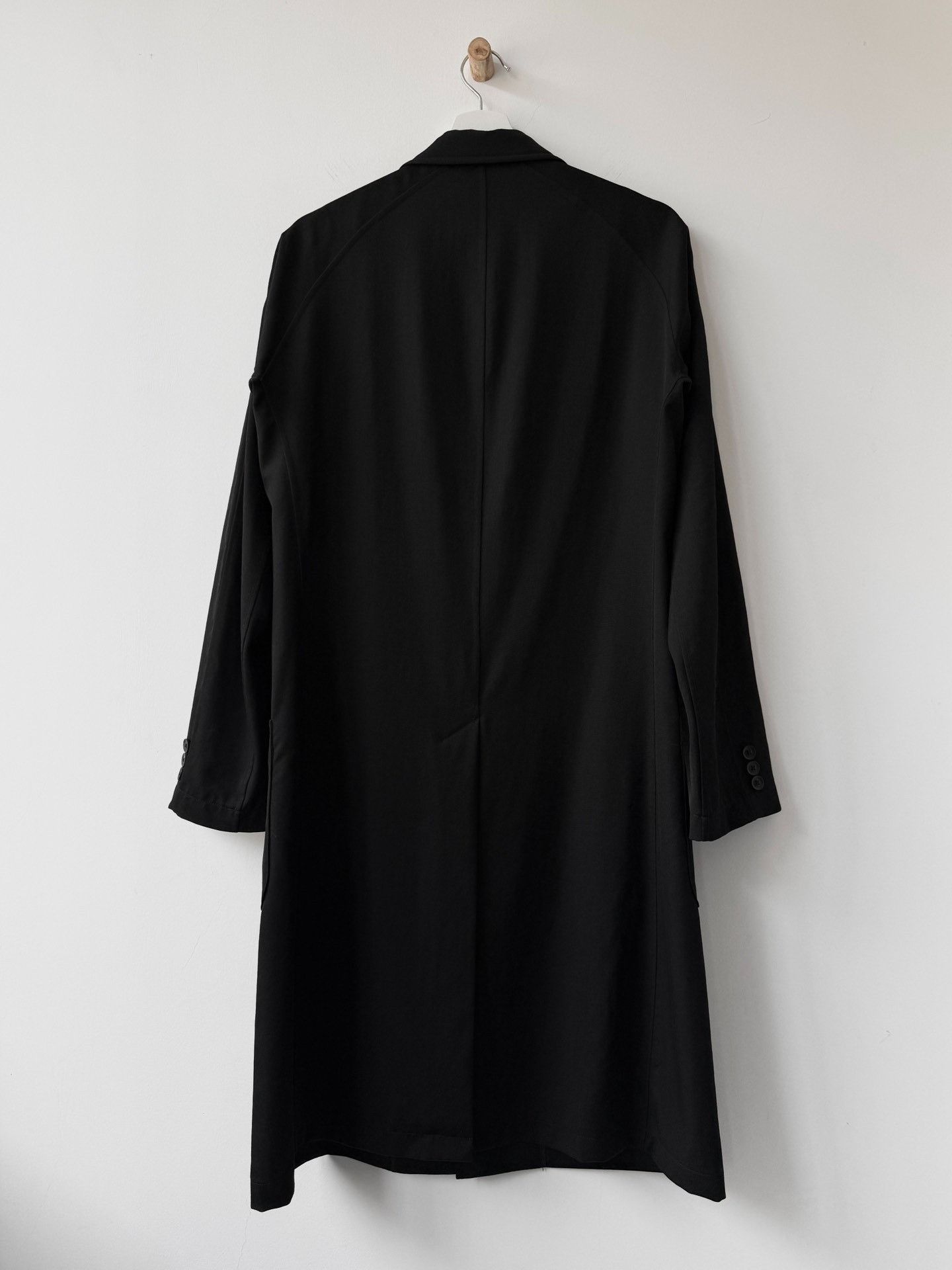 Yohji Yamamoto Yohji Yamamoto 21AW Gaba Wool Trench Coat Size US M / EU 48-50 / 2 - 6 Thumbnail