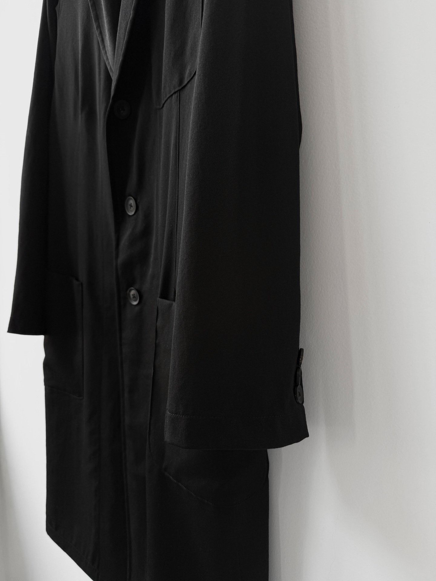 Yohji Yamamoto Yohji Yamamoto 21AW Gaba Wool Trench Coat Size US M / EU 48-50 / 2 - 5 Thumbnail