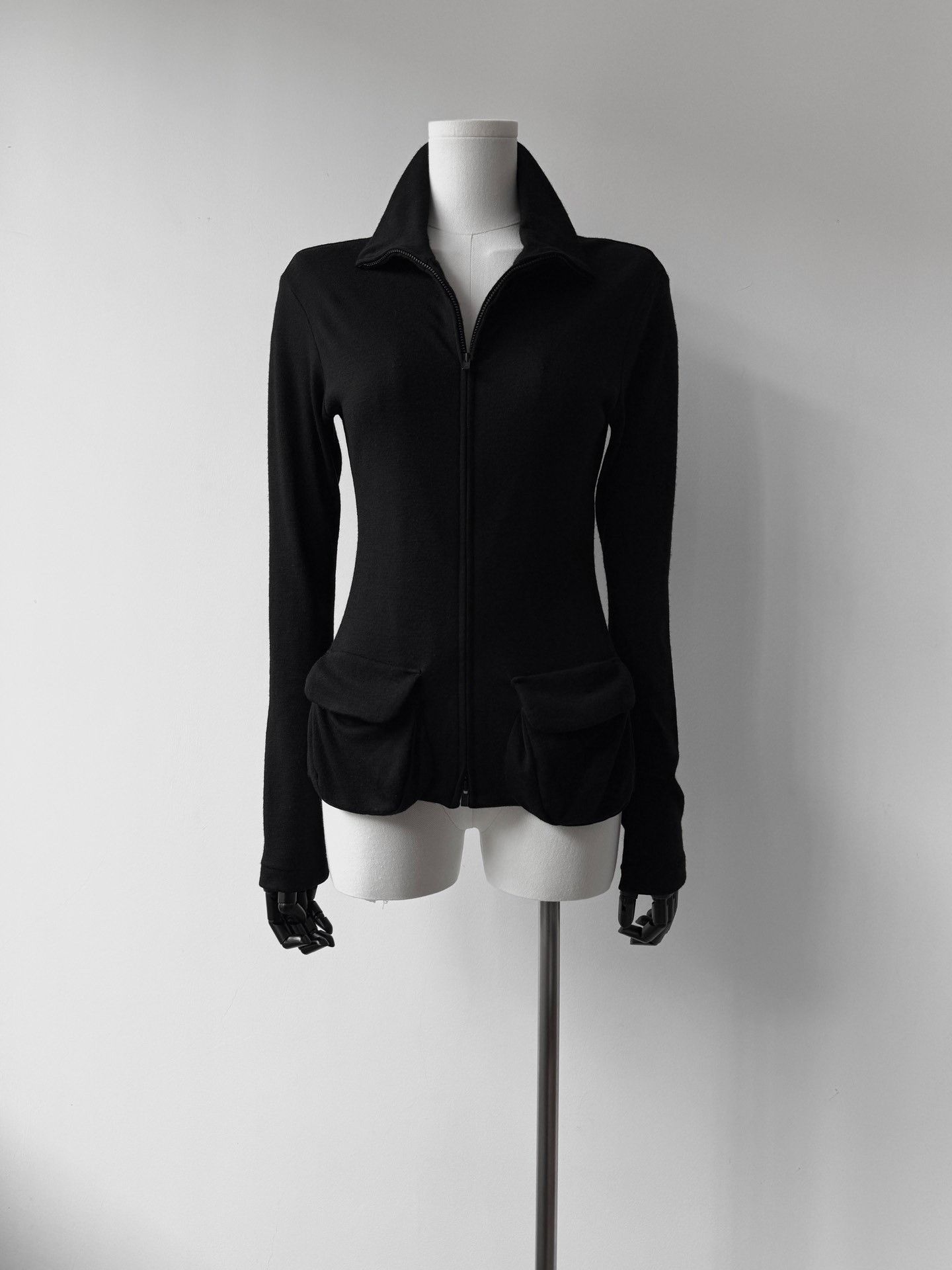 Yohji Yamamoto Yohji Yamamoto 23AW Zip Wool Jacket Size M / US 6-8 / IT 42-44 - 3 Thumbnail