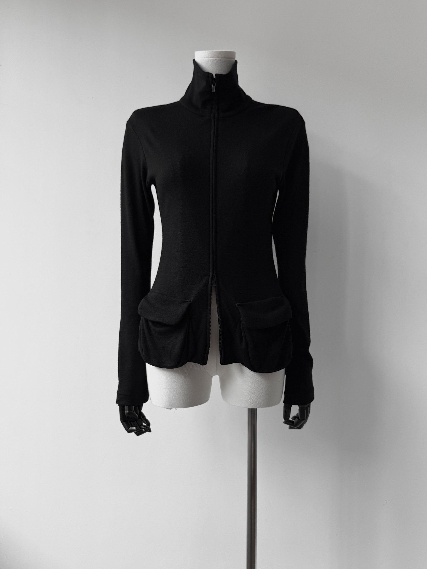 Yohji Yamamoto Yohji Yamamoto 23AW Zip Wool Jacket Size M / US 6-8 / IT 42-44 - 5 Thumbnail
