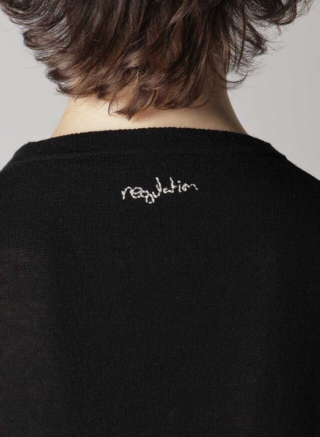 Yohji Yamamoto Yohji Yamamoto Regulation 25SS Knit Top Size US M / EU 48-50 / 2 - 6 Thumbnail