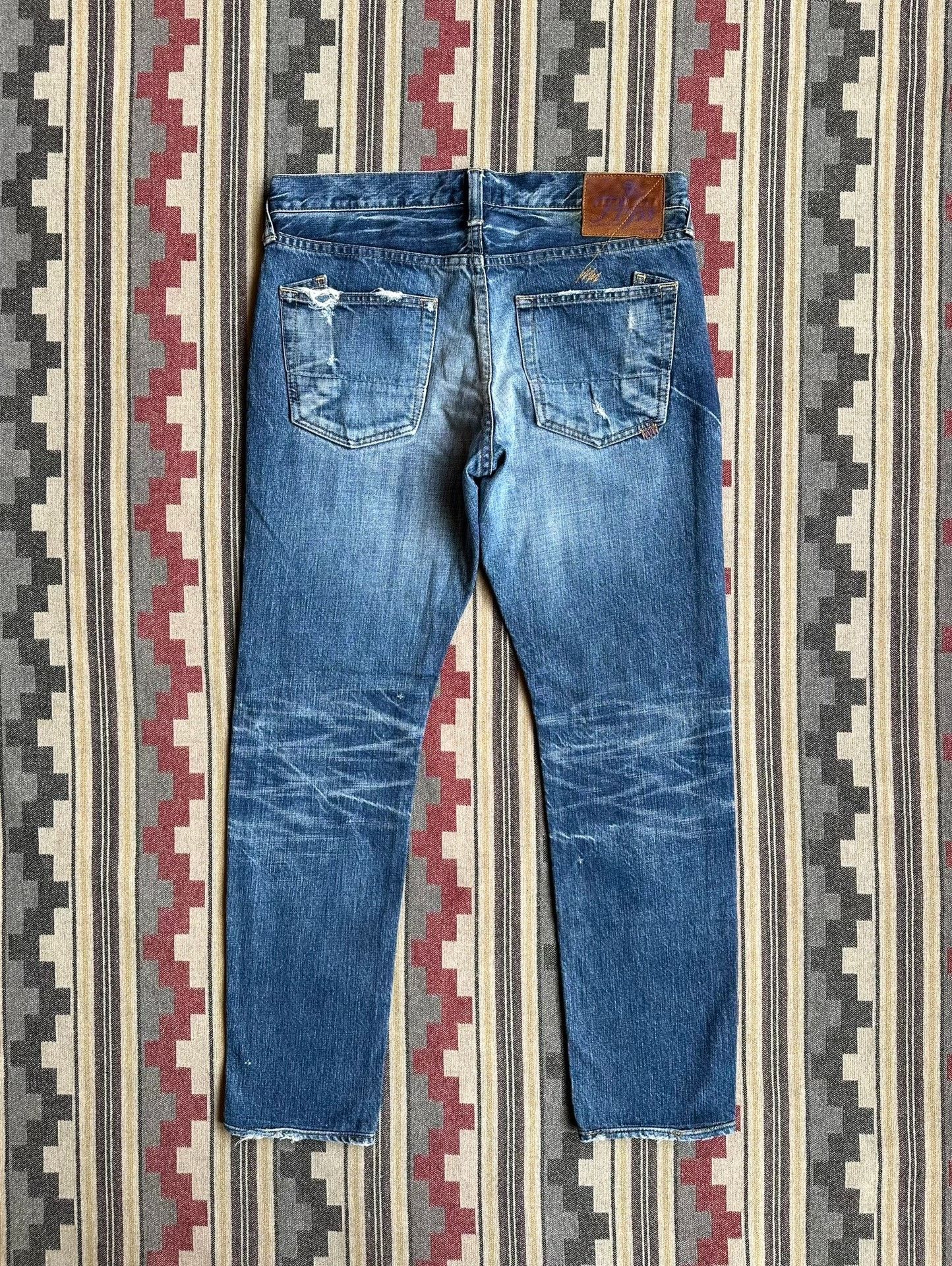 Prps Prps Heavily Washed Distressed Jeans Size US 32 / EU 48 - 2 Thumbnail