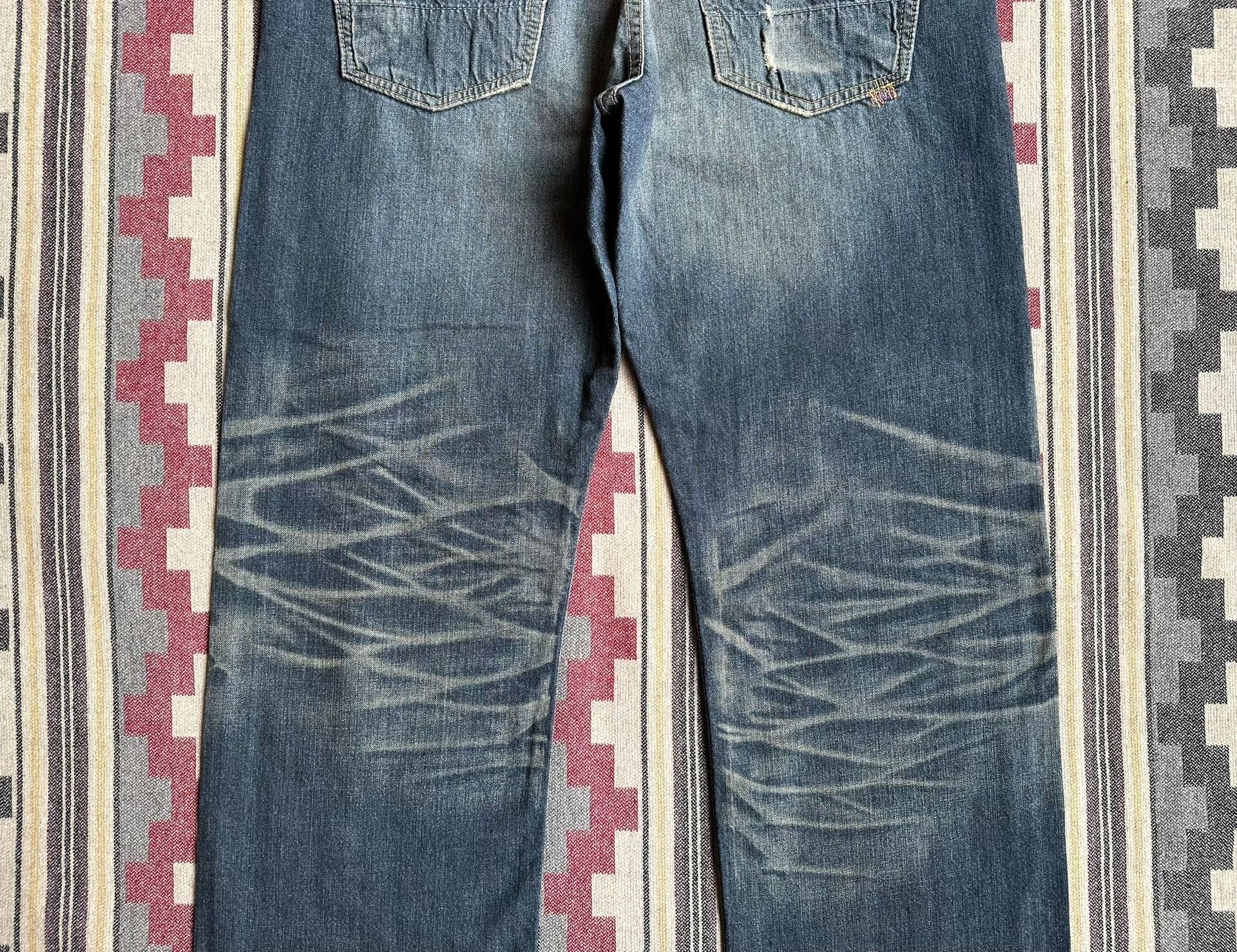 Prps Prps Heavy Washed Distressed Jeans Size US 34 / EU 50 - 6 Thumbnail