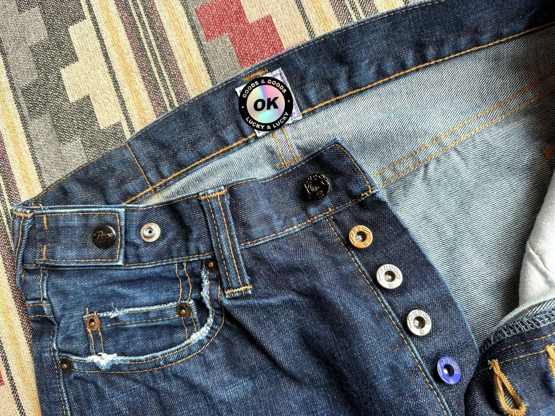Prps Prps Distressed Jeans 03 Fit Japan Made Size US 30 / EU 46 - 4 Thumbnail