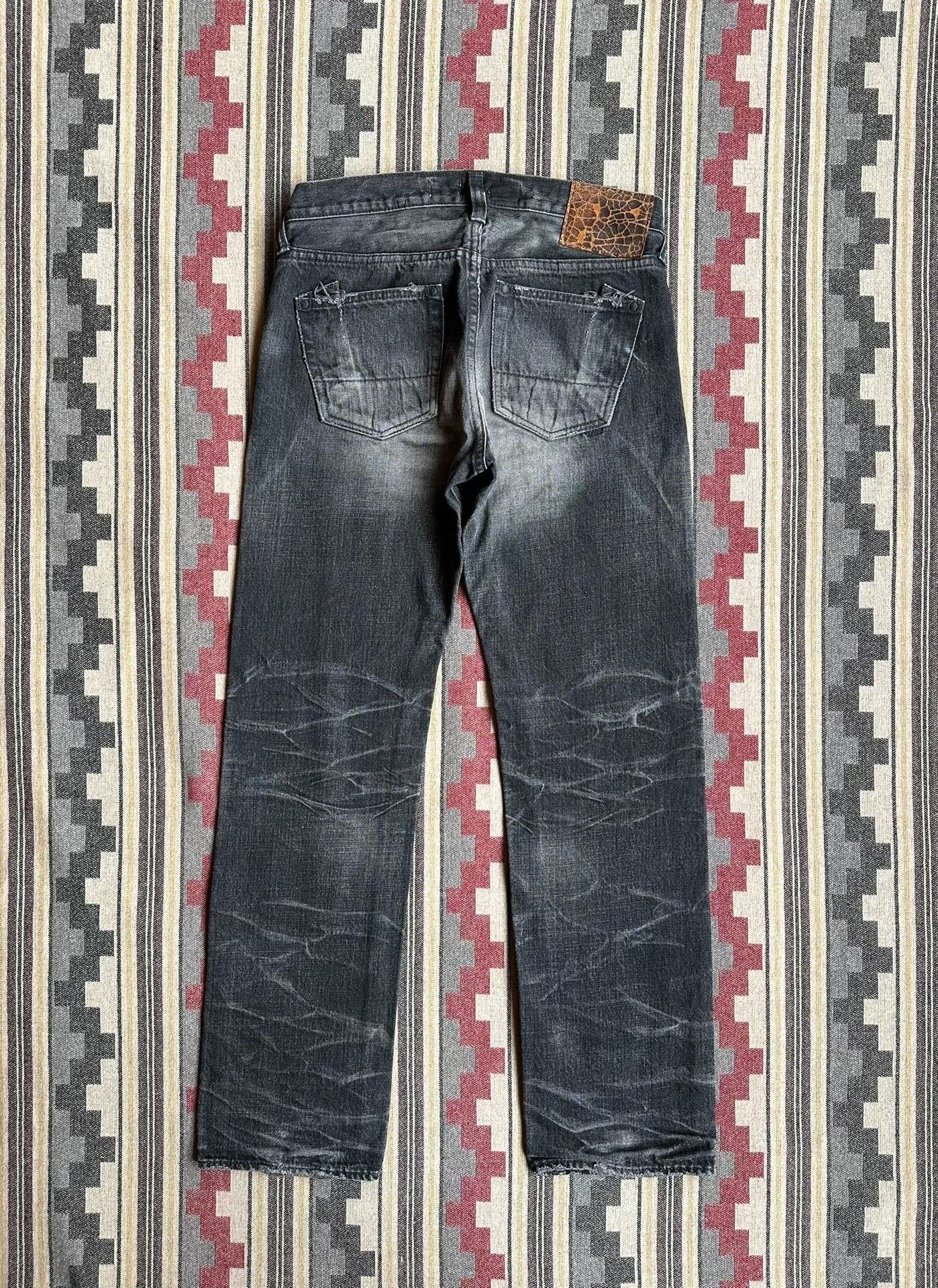 Prps Prps Noir P61P21VBL Black Jeans Size US 32 / EU 48 - 2 Thumbnail