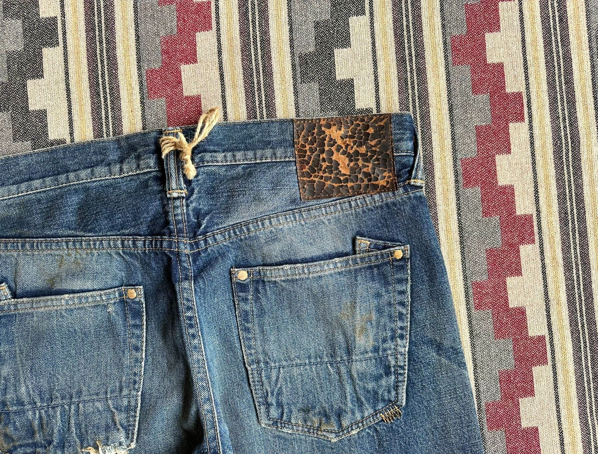 Prps Prps Noir Heavy Washed Distressed Jeans Size US 32 / EU 48 - 4 Thumbnail