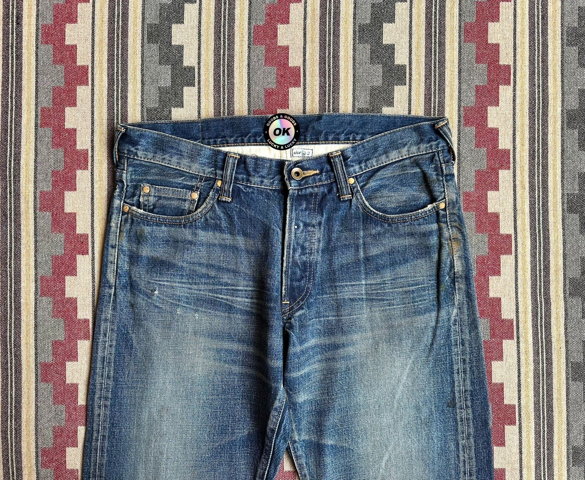 Prps Prps Noir Heavy Washed Distressed Jeans Size US 32 / EU 48 - 3 Thumbnail