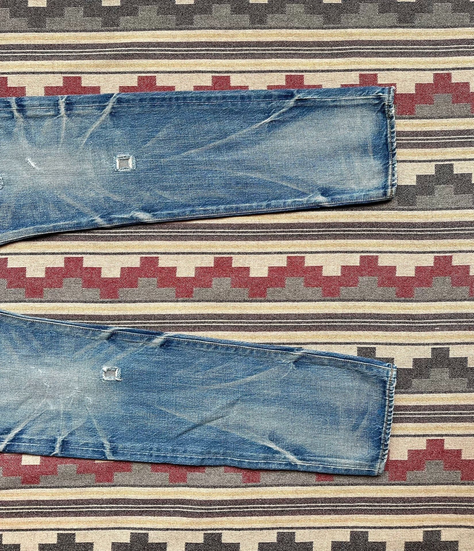 Prps Prps Noir Heavy Wash Distressed Jeans Size US 32 / EU 48 - 5 Thumbnail
