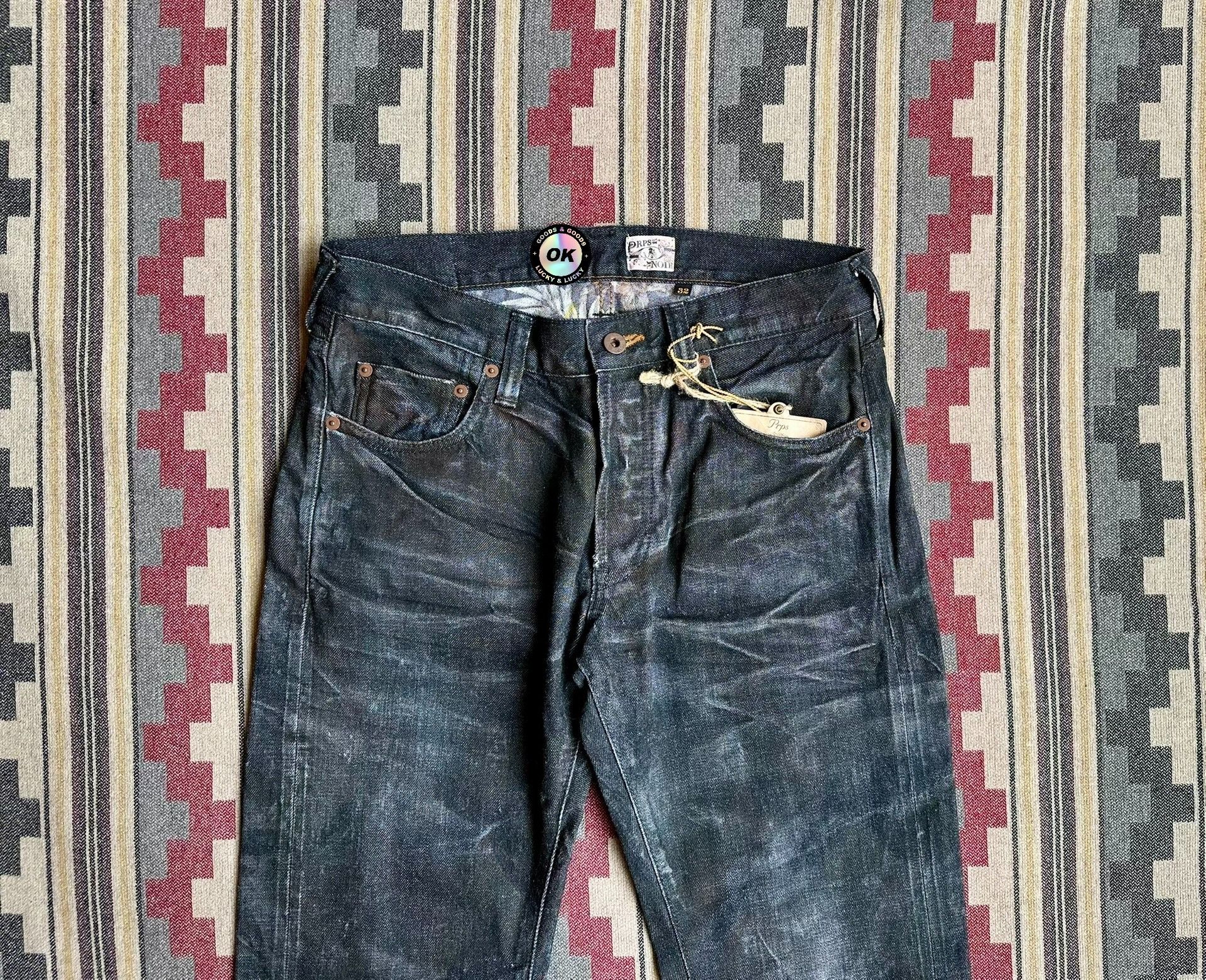 Prps Prps Noir Selvedge Denim Jeans Sample Size US 32 / EU 48 - 3 Thumbnail