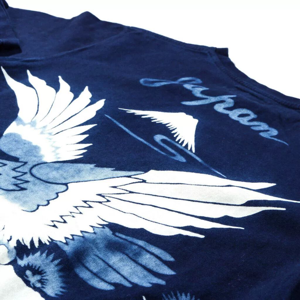 Blue Blue Japan Blue Blue Japan Indigo Handmade Short Sleeve T-Shirt Size US S / EU 44-46 / 1 - 5 Thumbnail