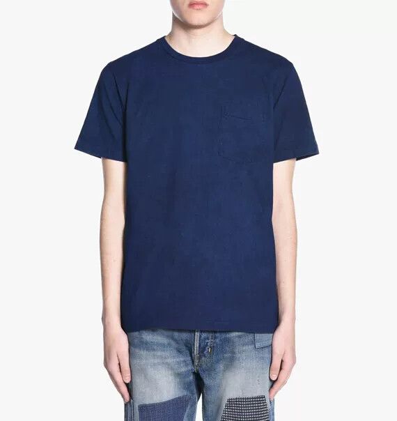 Blue Blue Japan Blue Blue Japan Indigo Handmade Short Sleeve T-Shirt Size US S / EU 44-46 / 1 - 6 Thumbnail