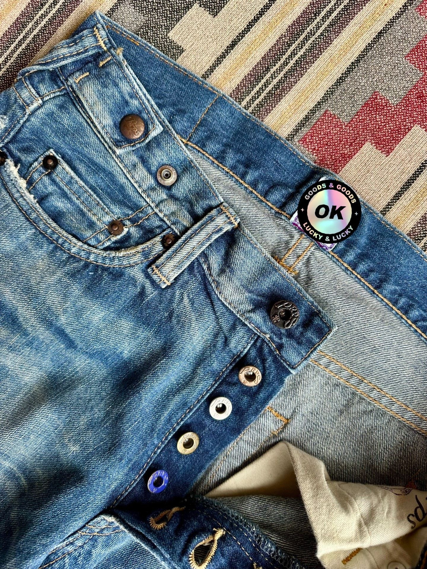 Prps Prps Heavy Washed Distressed Acid Jeans Size US 30 / EU 46 - 5 Thumbnail