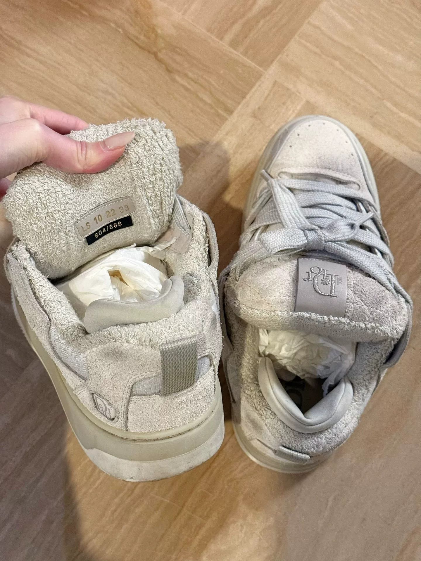 Dior DIOR BY ERL Oblique Skate Sneakers Limited Size US 5 / EU 37 - 4 Thumbnail