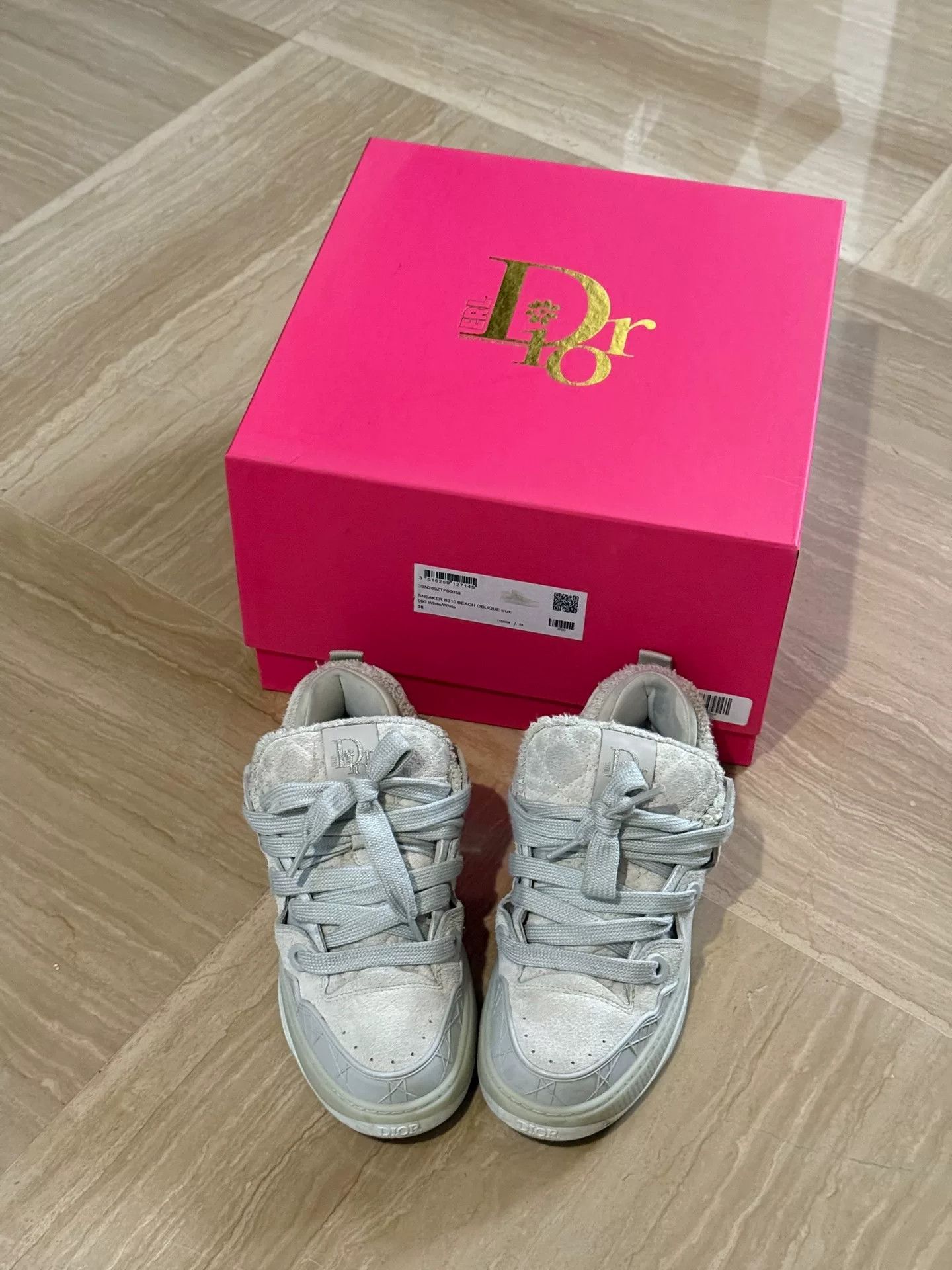 Dior DIOR BY ERL Oblique Skate Sneakers Limited Size US 5 / EU 37 - 5 Thumbnail