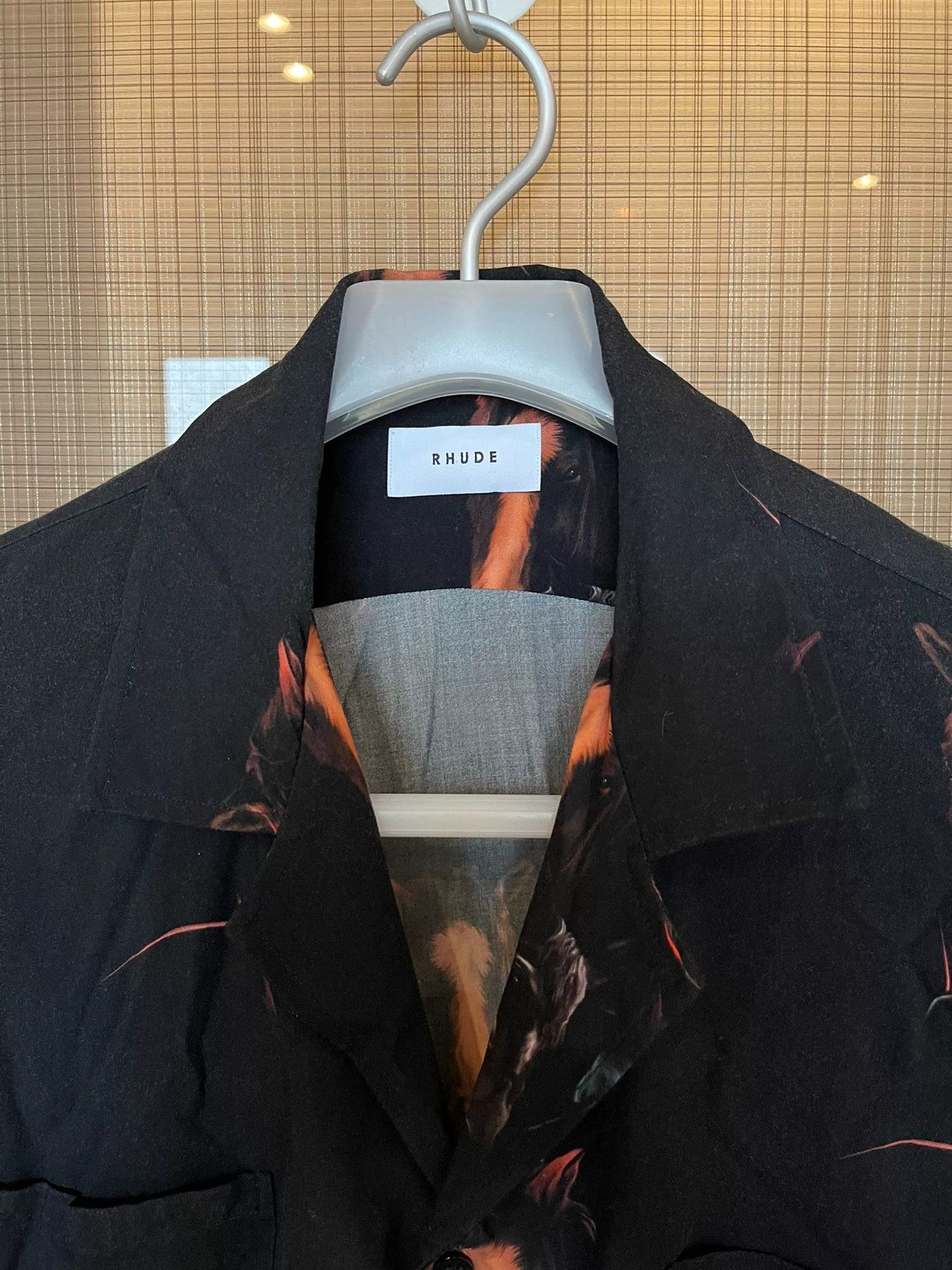 Rhude RHUDE Men's Horse Print Shirt Size US M / EU 48-50 / 2 - 2 Thumbnail