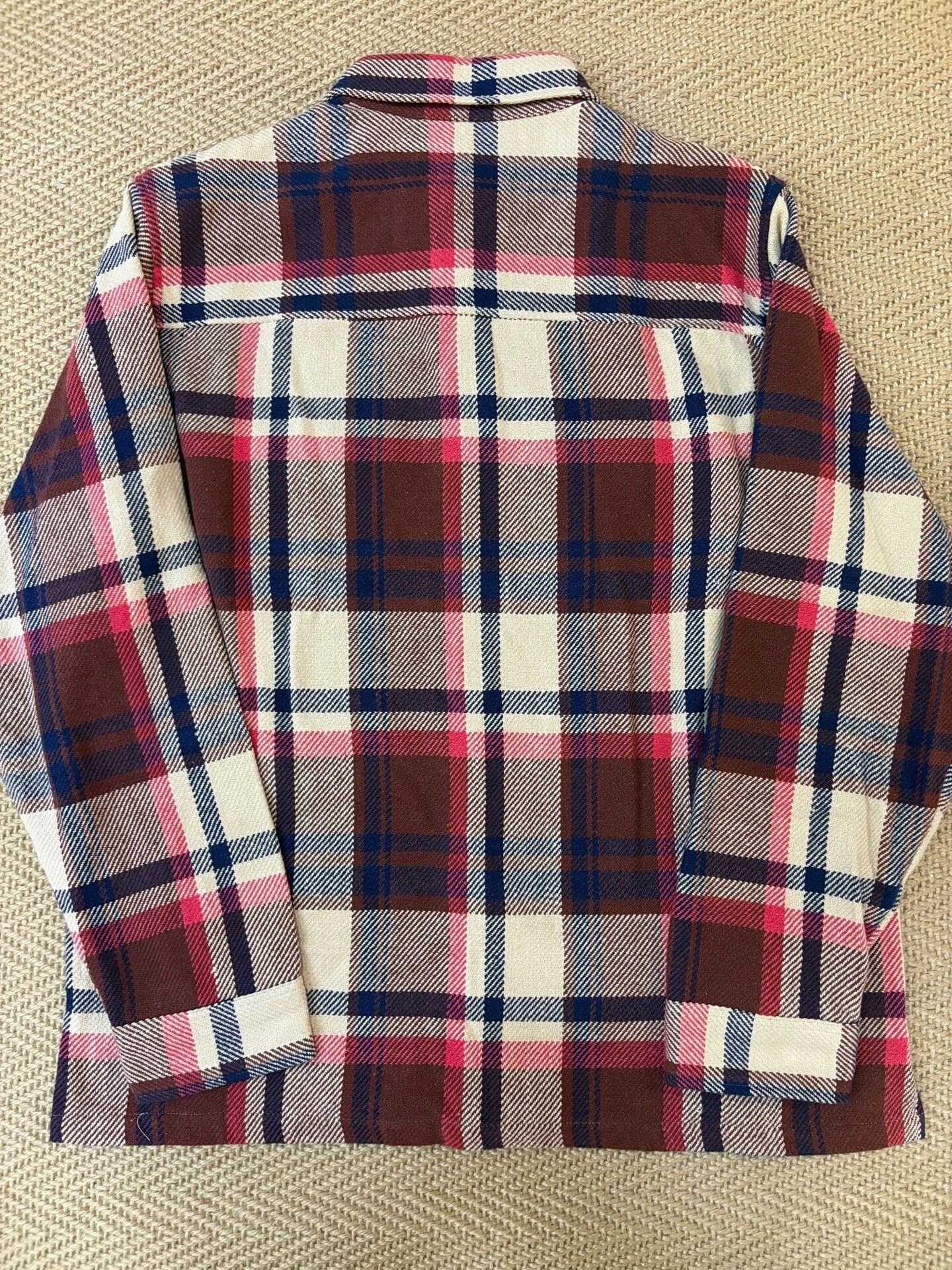 Bape BAPE Ape Head Patch Kimura Check Shirt Jacket Size US XXL / EU 58 / 5 - 2 Thumbnail