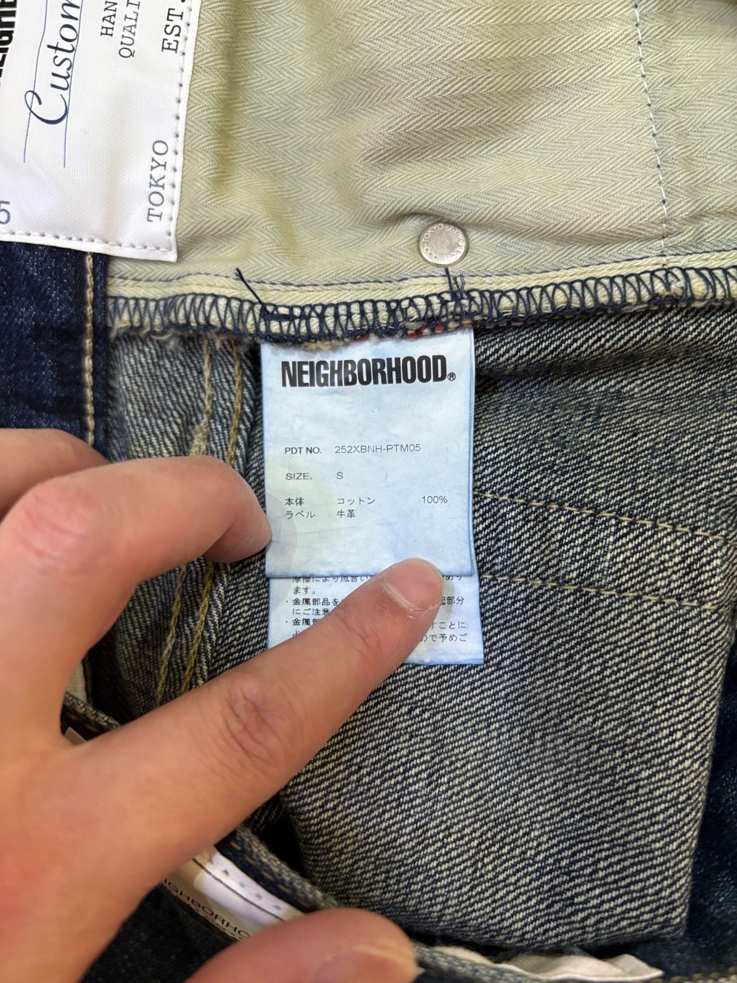 Neighborhood NEIGHBORHOOD Washed Denim Jeans Size US 26 / EU 42 - 9 Thumbnail