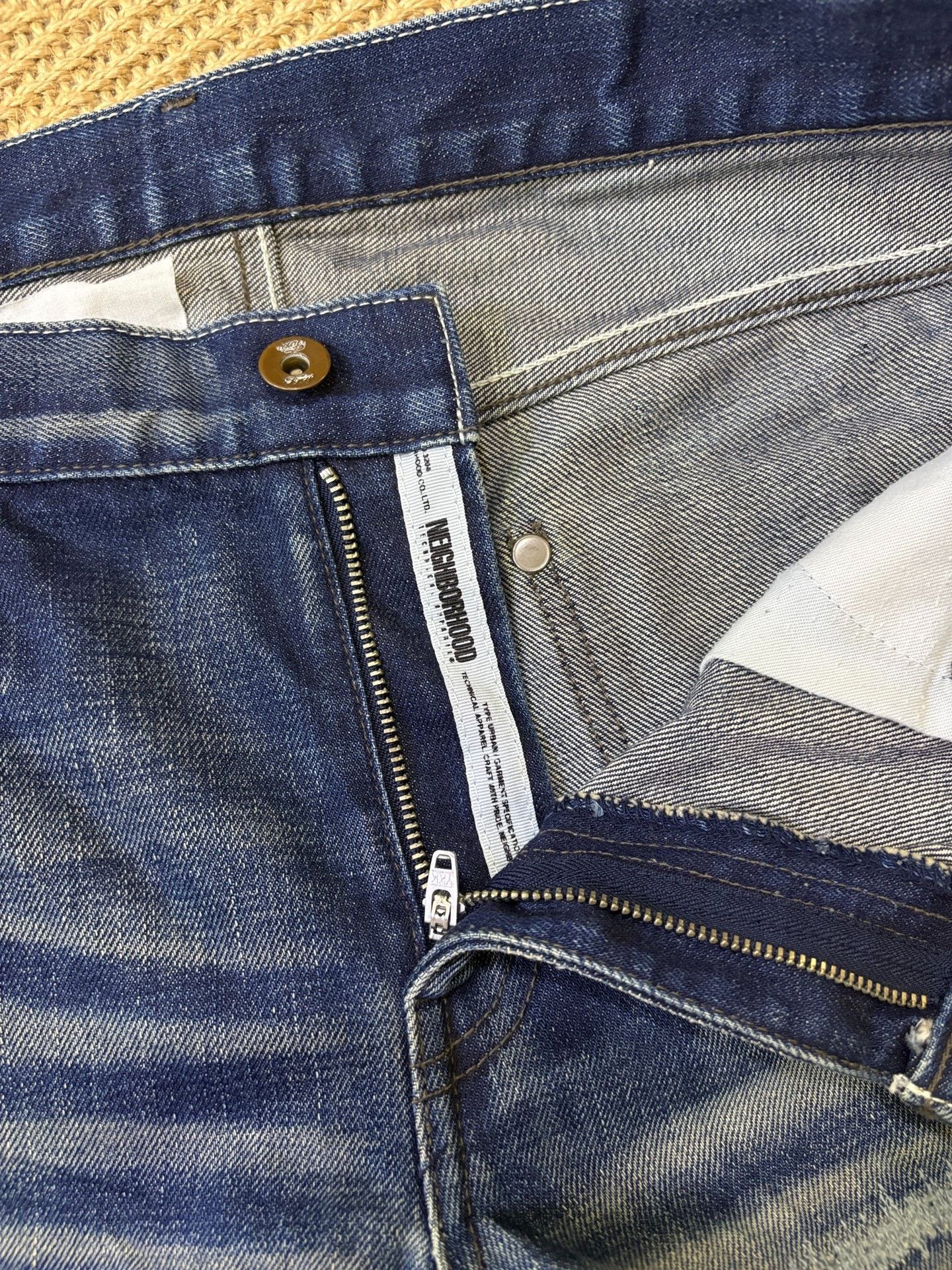 Neighborhood Neighborhood 07 FLASH Washed Denim Size US 30 / EU 46 - 7 Thumbnail