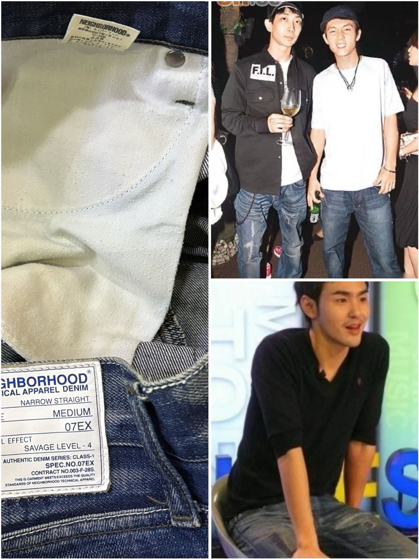 Neighborhood Neighborhood 07 FLASH Washed Denim Size US 30 / EU 46 - 9 Thumbnail
