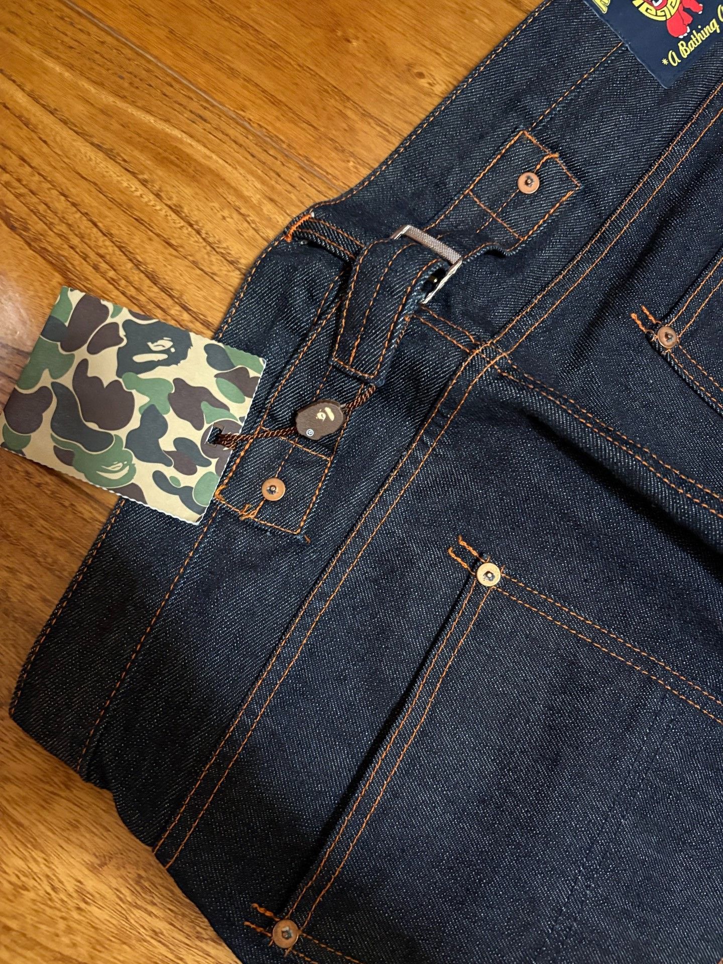 Bape BAPE Copper Line Paisley Original Jeans Size US 30 / EU 46 - 4 Thumbnail