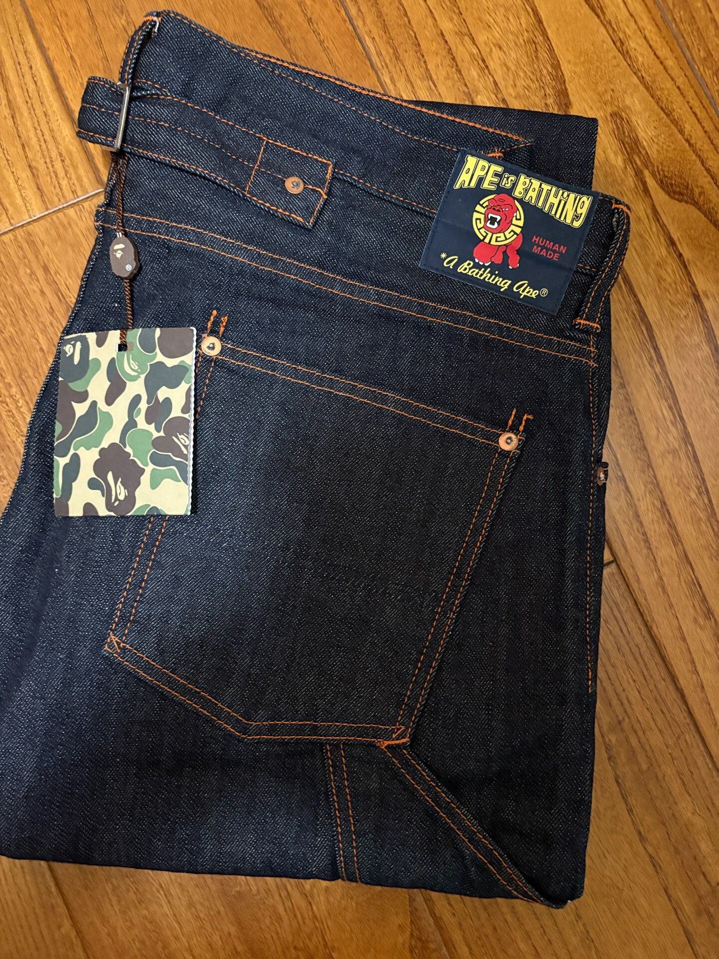 Bape BAPE Copper Line Paisley Original Jeans Size US 30 / EU 46 - 3 Thumbnail