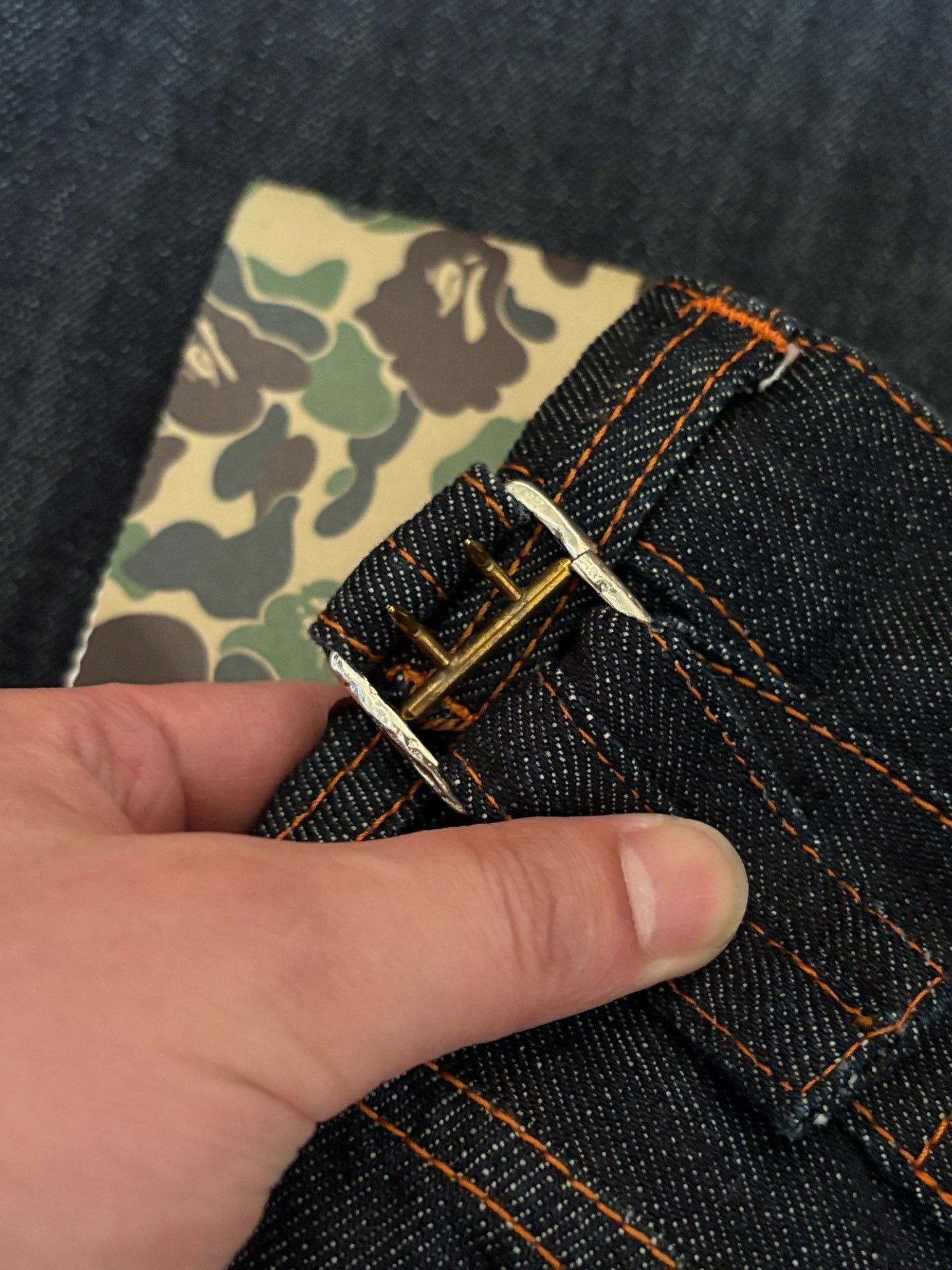 Bape BAPE Copper Line Paisley Original Jeans Size US 30 / EU 46 - 5 Thumbnail