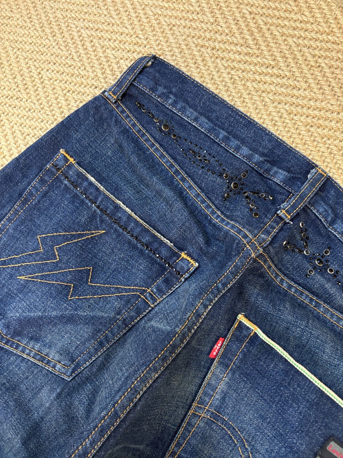 Levi's Levi's Fenom Disco Black Diamond Jeans Size US 32 / EU 48 - 4 Thumbnail