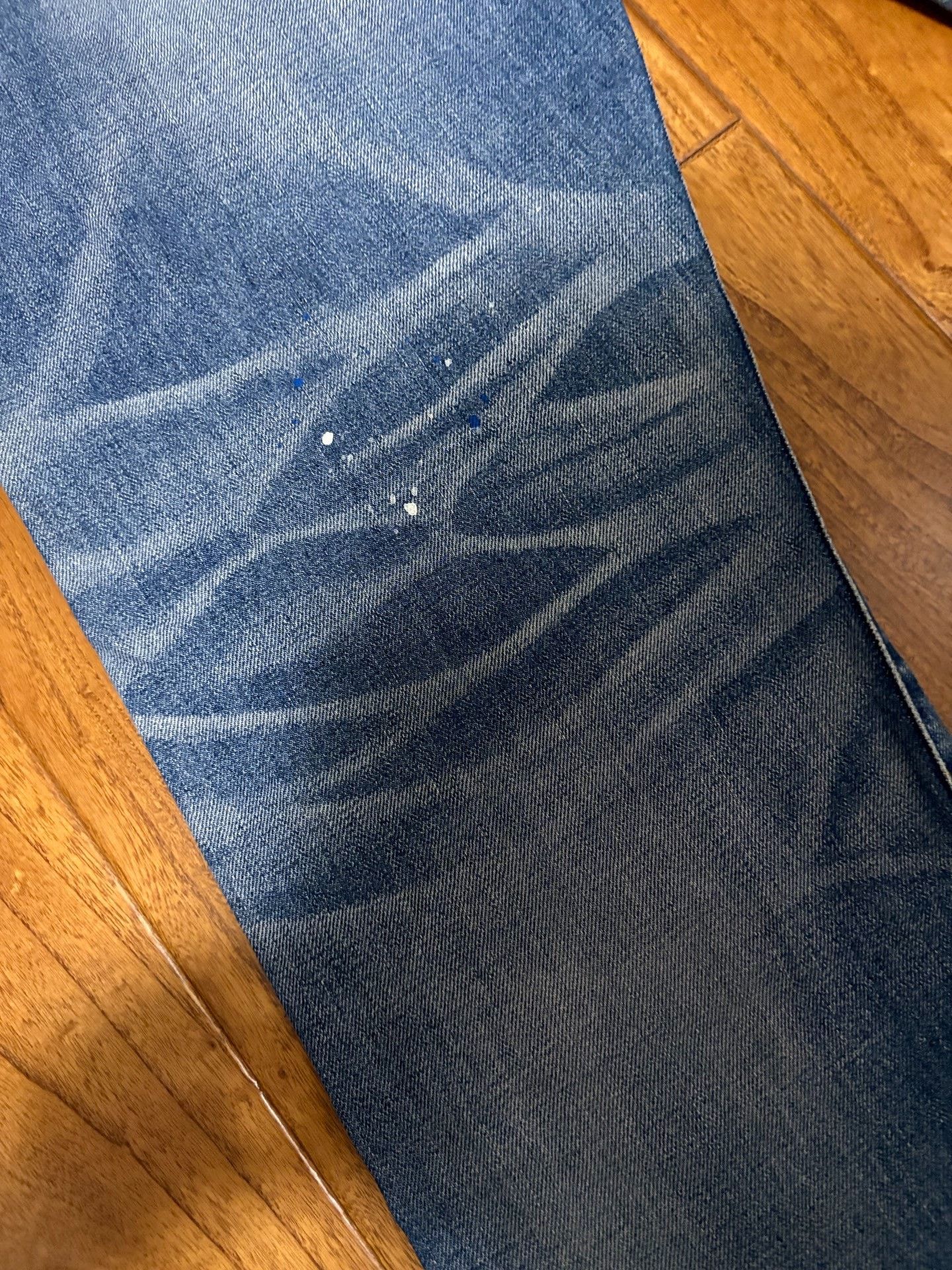 Fragment Design Vanquish & Fragment Washed Lightning Jeans Size US 36 / EU 52 - 8 Thumbnail