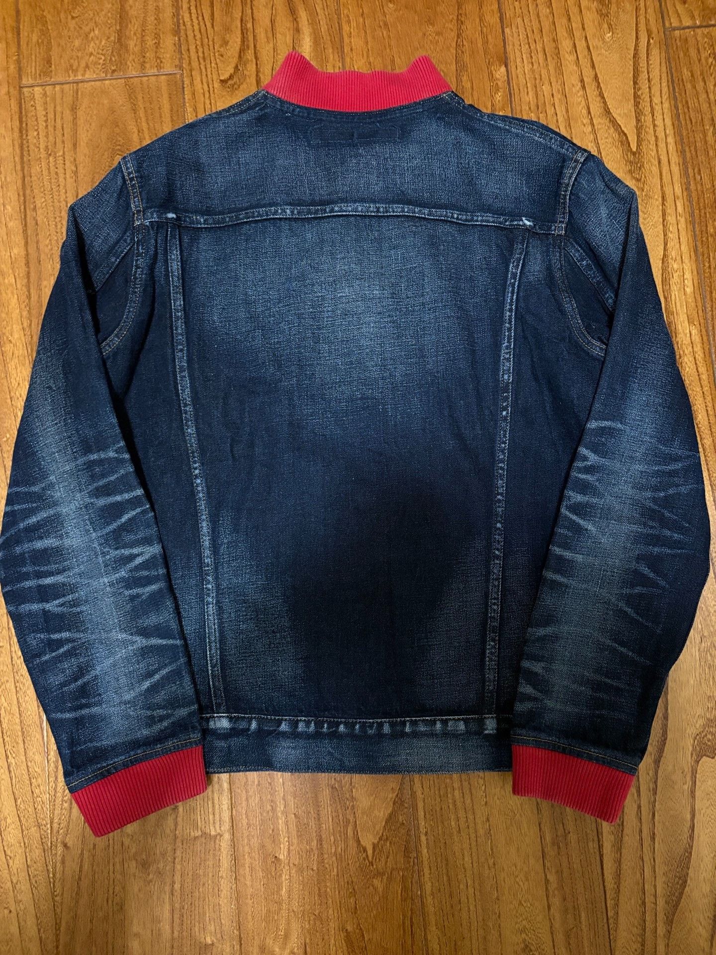 Hiroshi Fujiwara DENIM BY VANQUISH & FRAGMENT Denim Jacket Size US XL / EU 56 / 4 - 2 Thumbnail