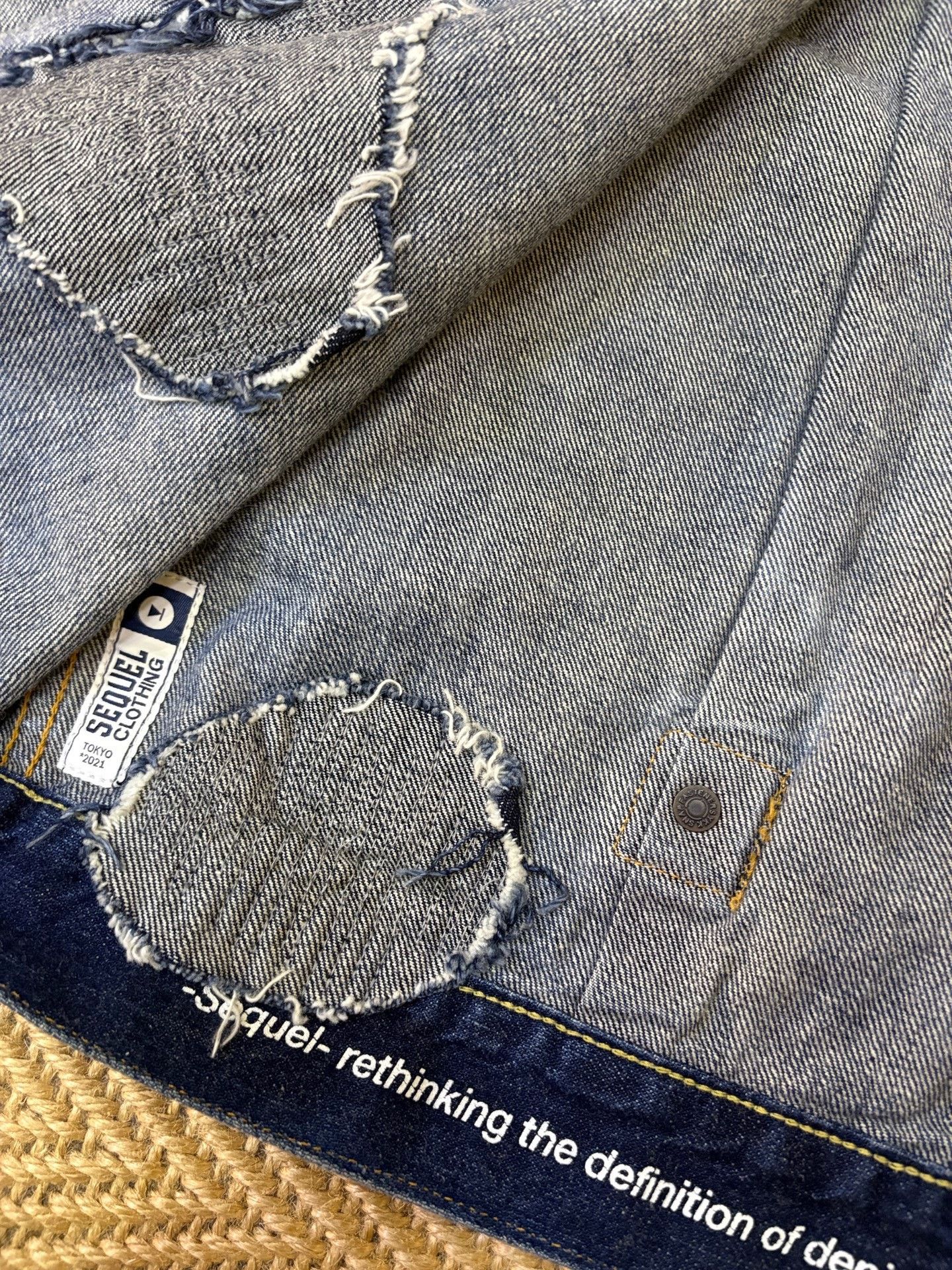 Fragment Design Sequel X Fragment Design Denim Jacket Size US M / EU 48-50 / 2 - 7 Thumbnail