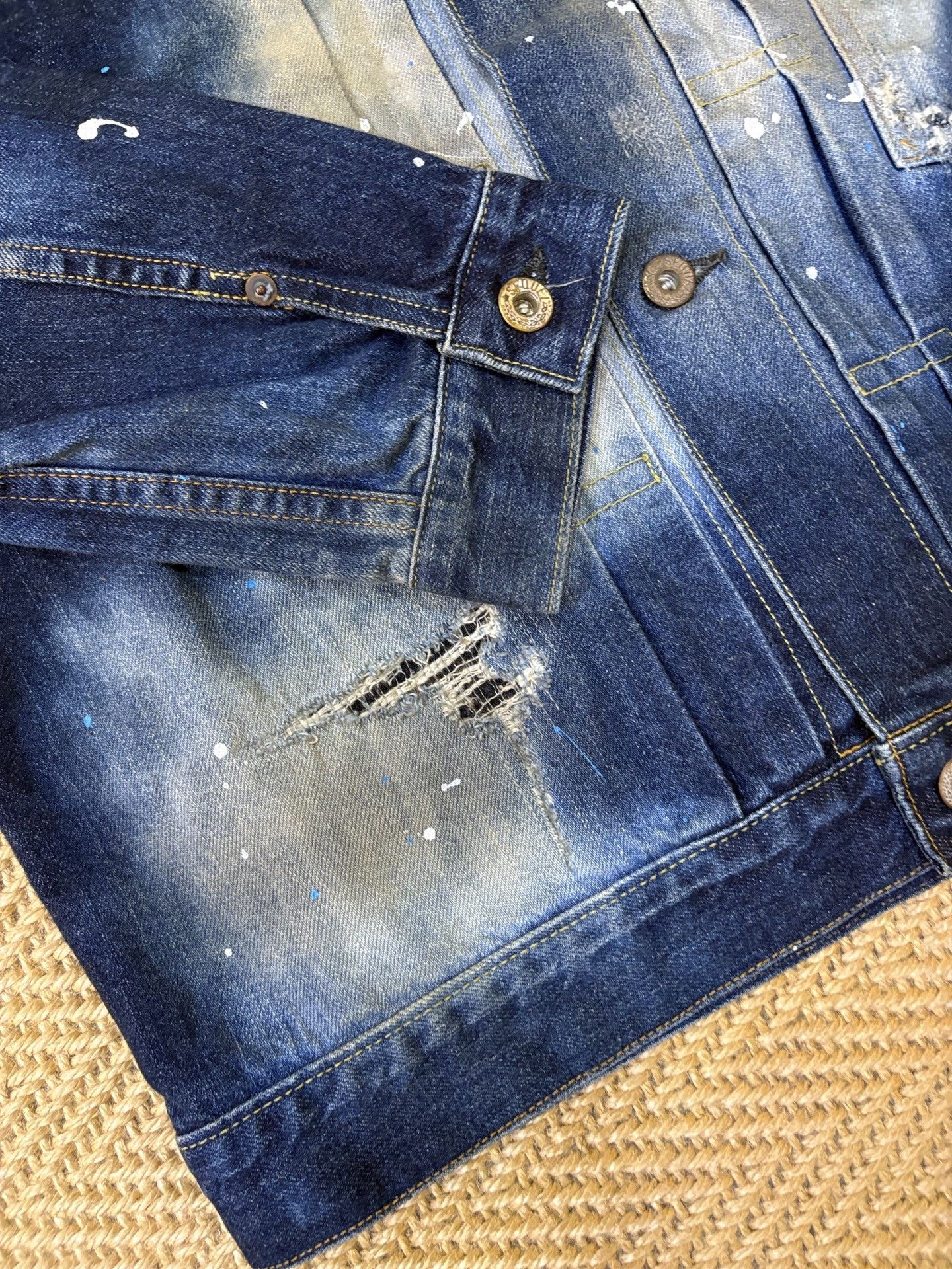 Fragment Design Sequel X Fragment Design Denim Jacket Size US M / EU 48-50 / 2 - 4 Thumbnail