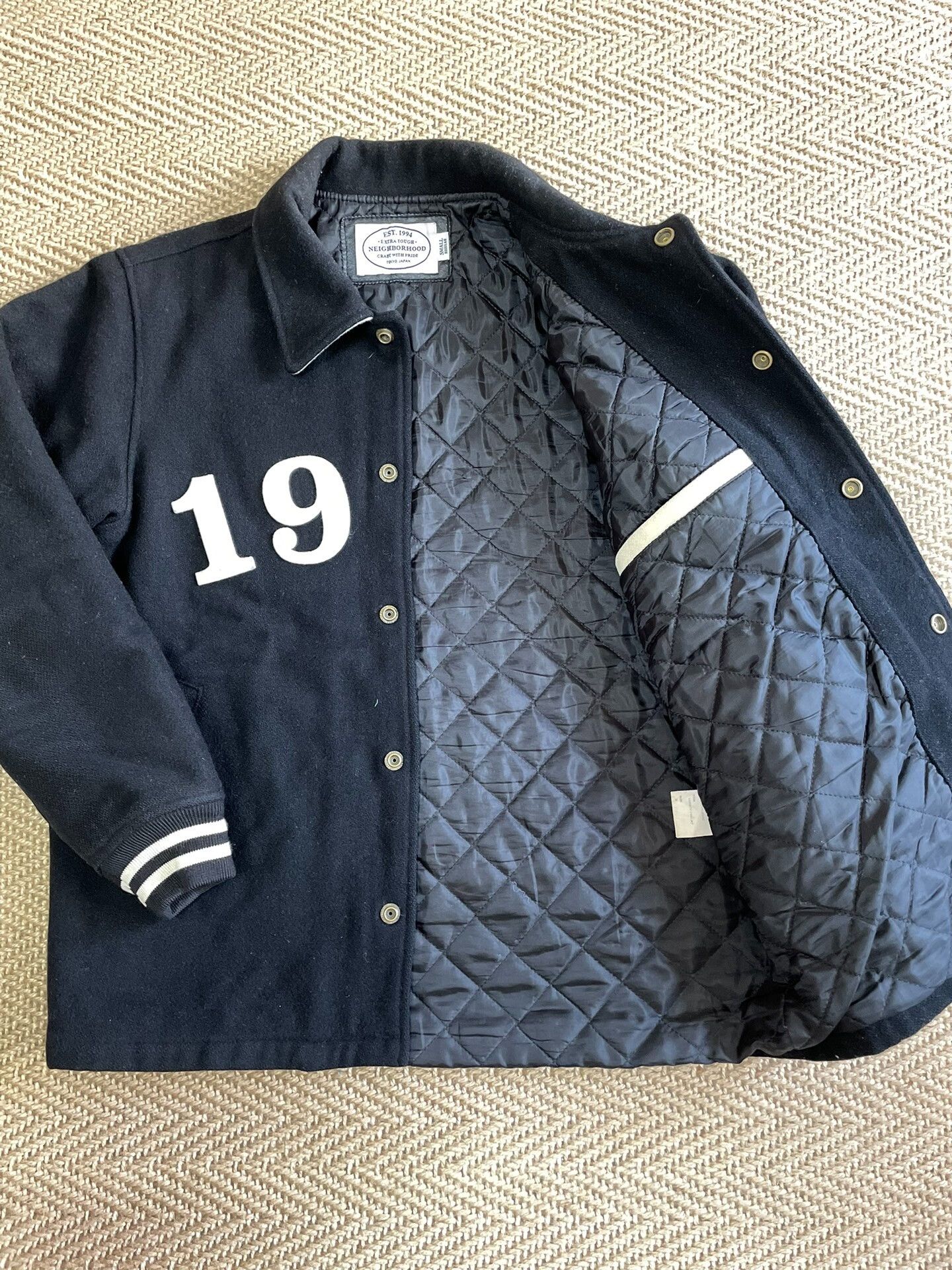 Neighborhood Neighborhood Varsity Thick Cotton Jacket Size US S / EU 44-46 / 1 - 3 Thumbnail