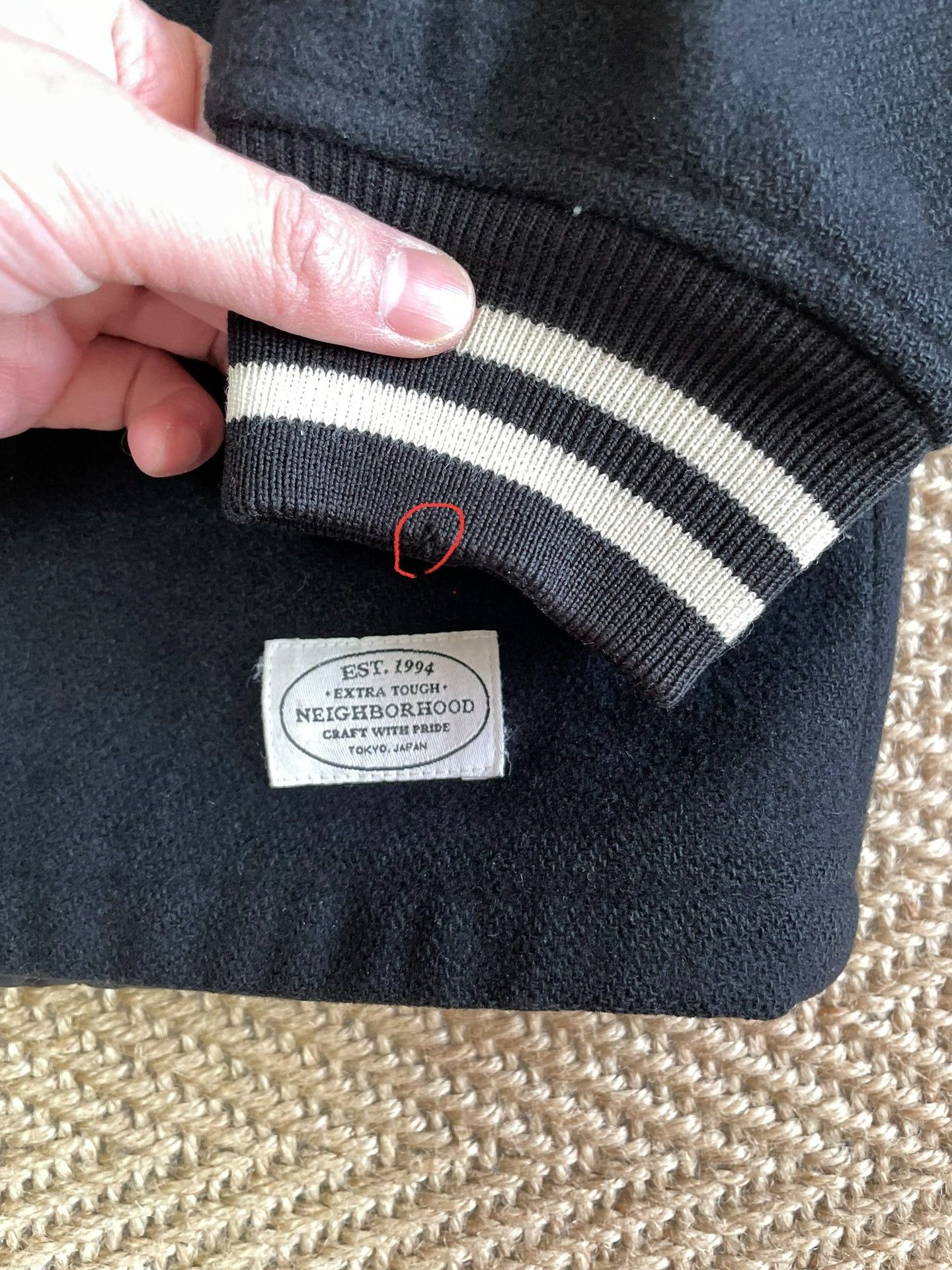 Neighborhood Neighborhood Varsity Thick Cotton Jacket Size US S / EU 44-46 / 1 - 5 Thumbnail